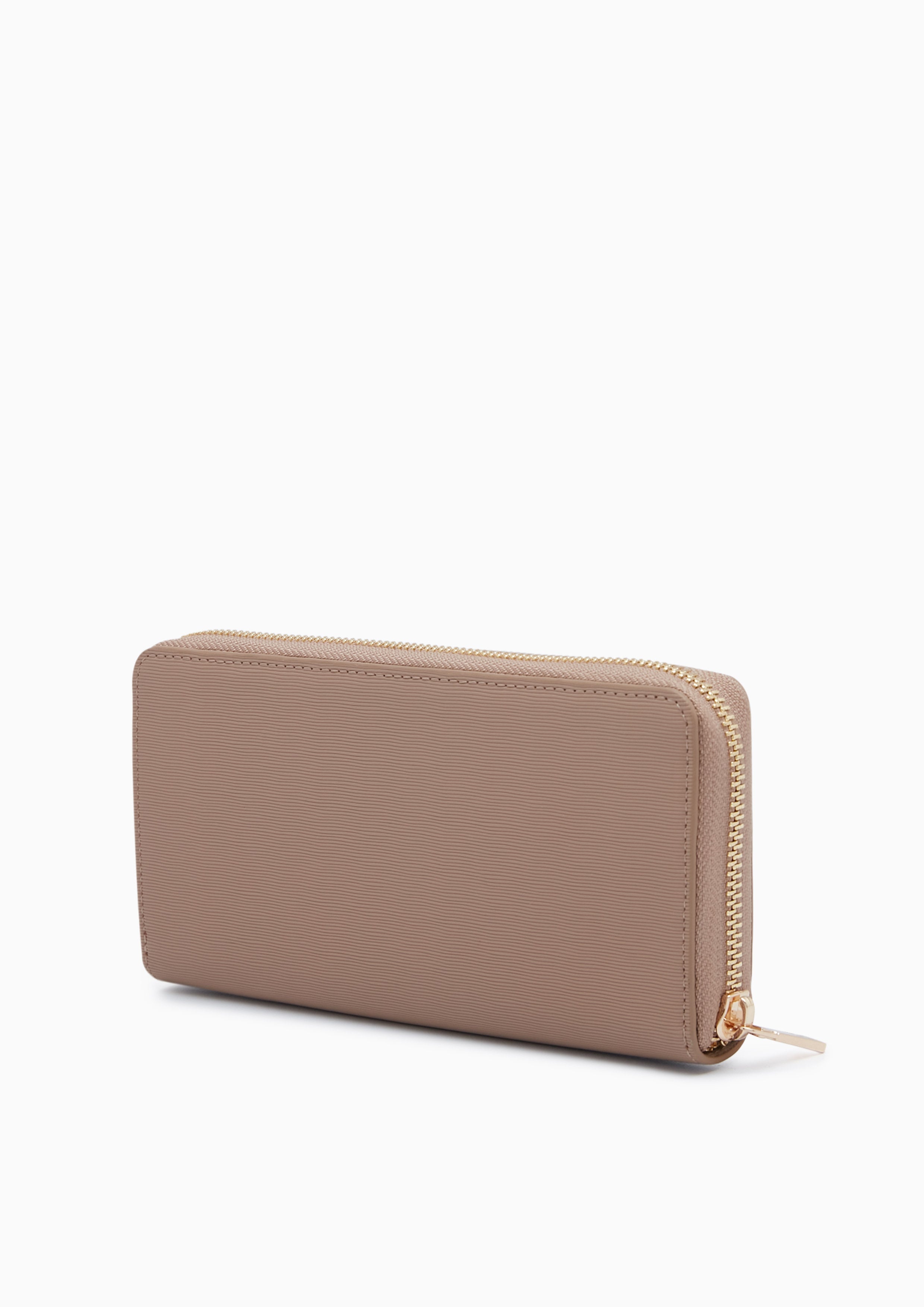 Essential Long Wallet Dark Beige