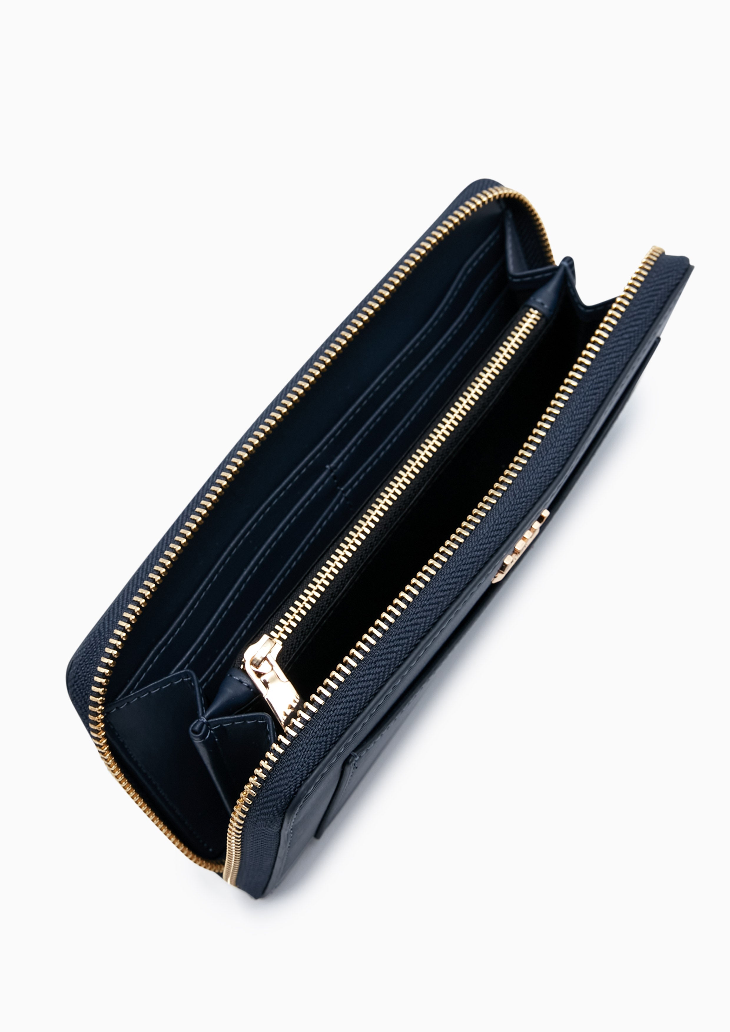 Essential Long Wallet Navy