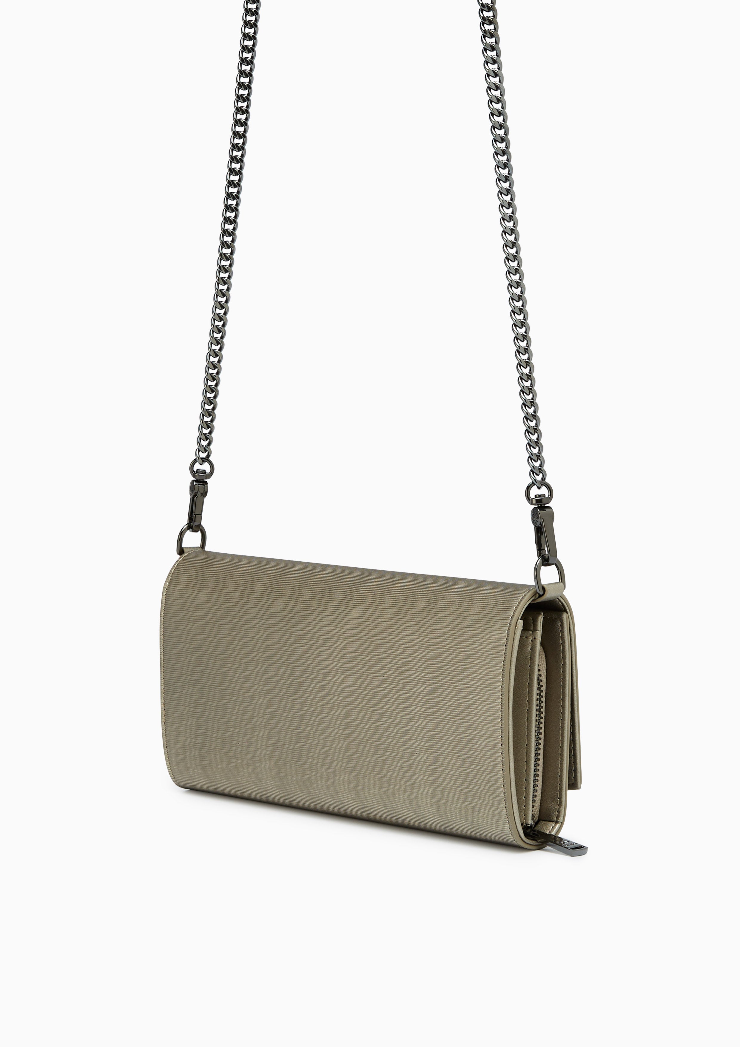 Essential Double Wallet On Chain Grey - Lyn TH