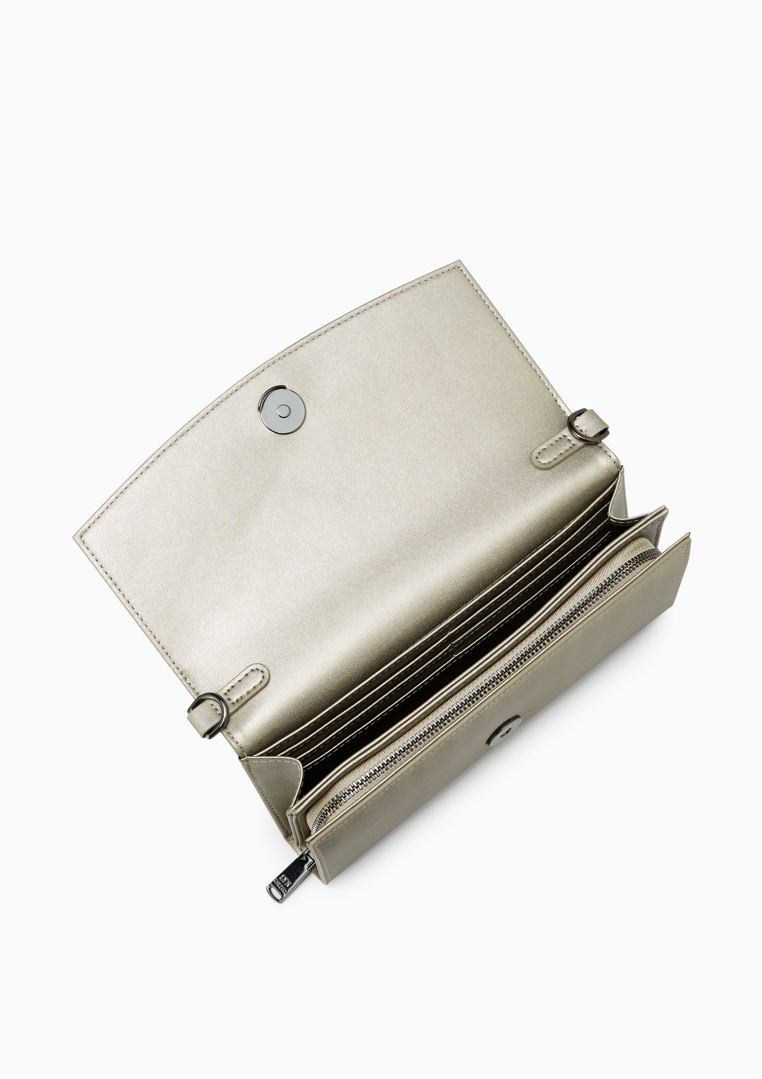 Essential Double Wallet On Chain Grey - Lyn TH