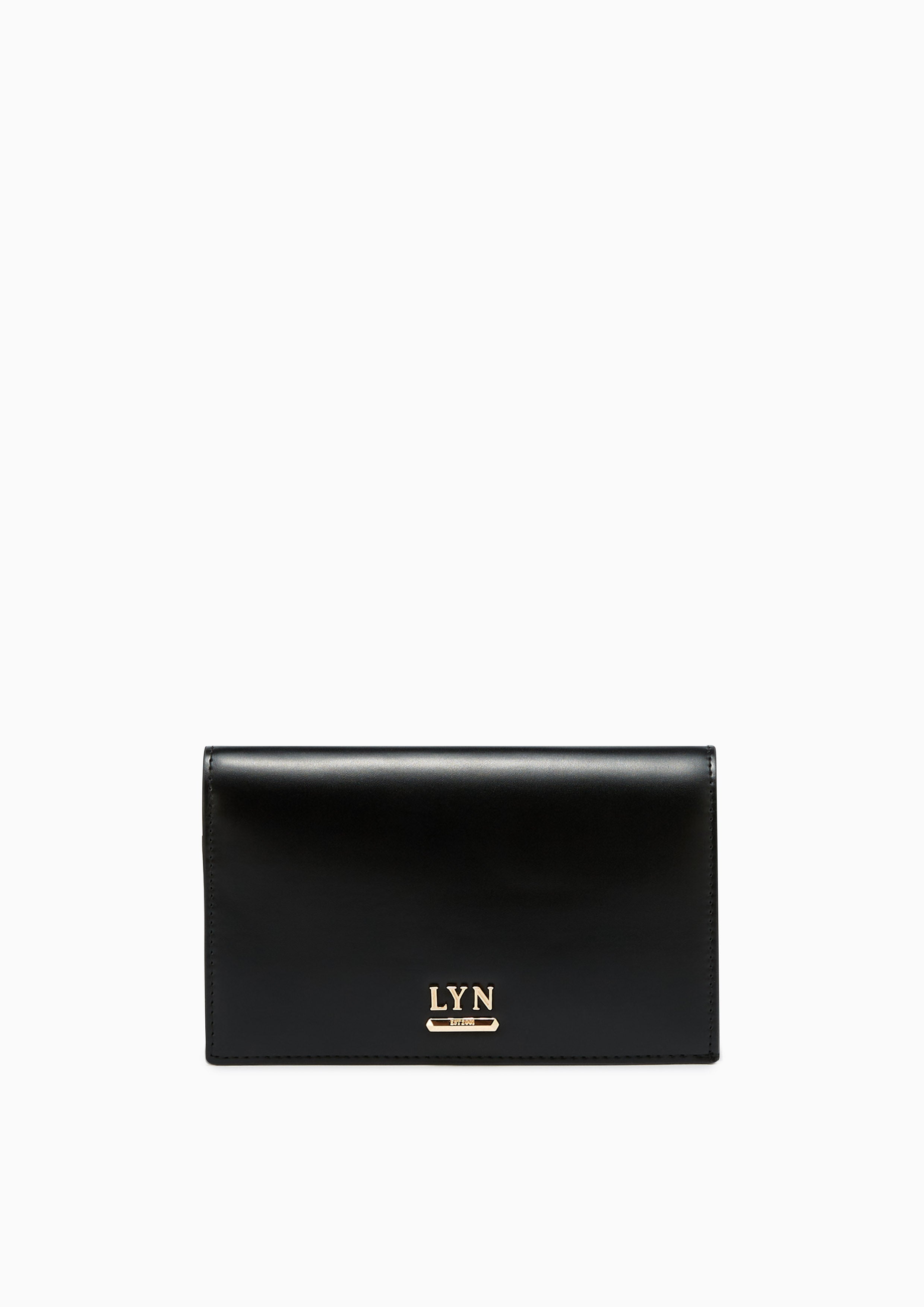 Essential Semi-Long Wallet Black - Lyn TH