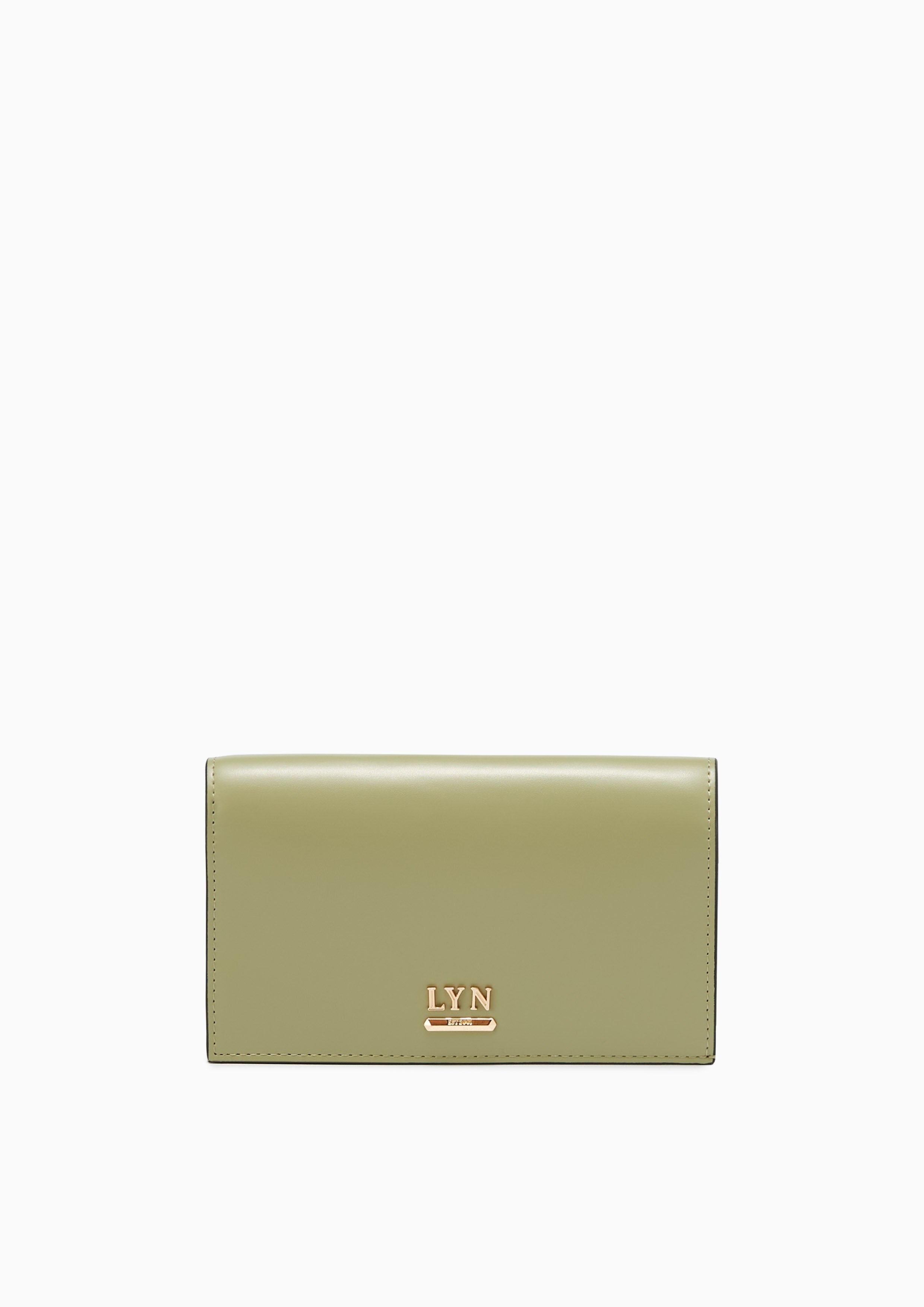 Essential Semi-Long Wallet Green - Lyn TH