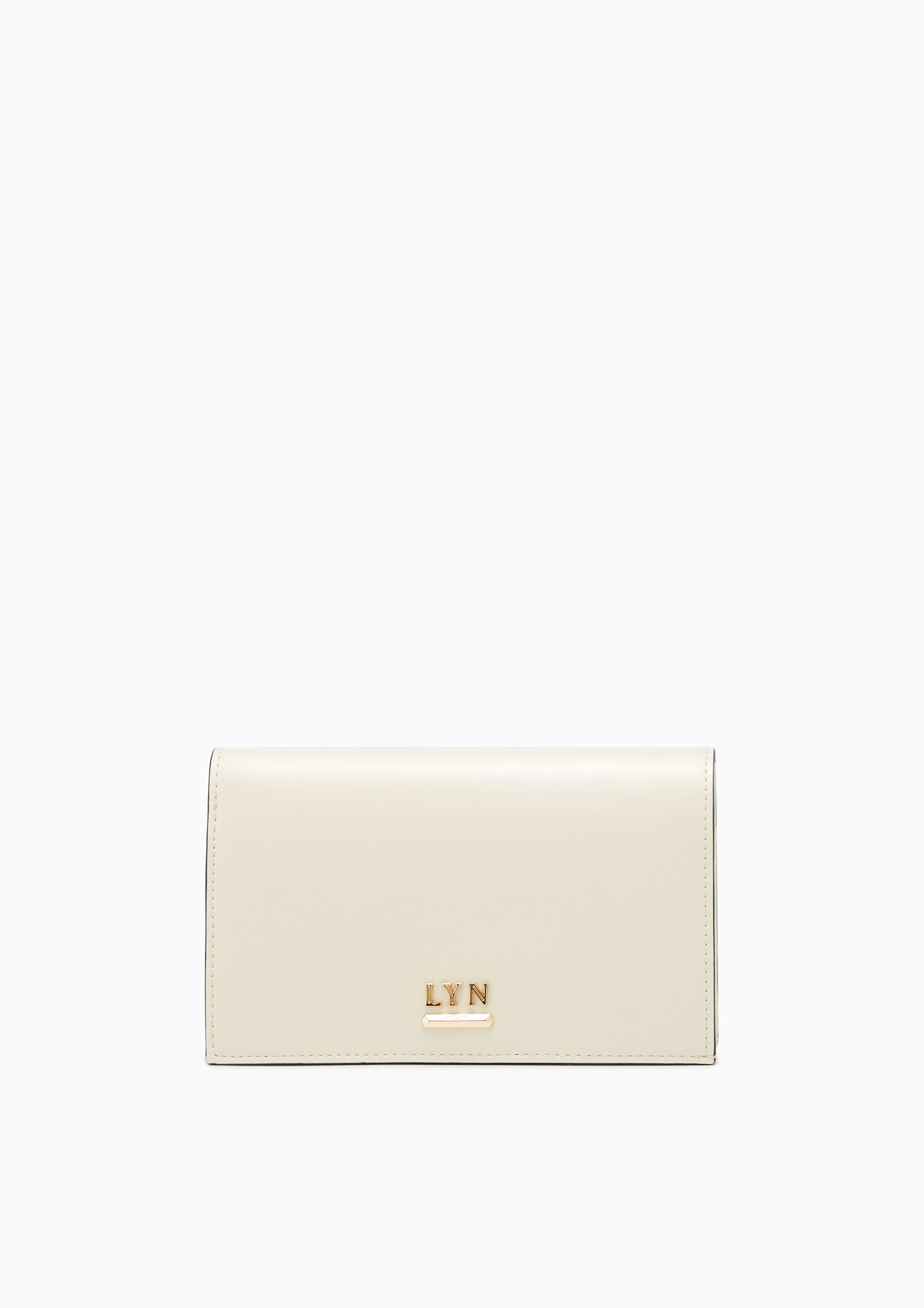 Essential Semi-Long Wallet Ivory - Lyn TH