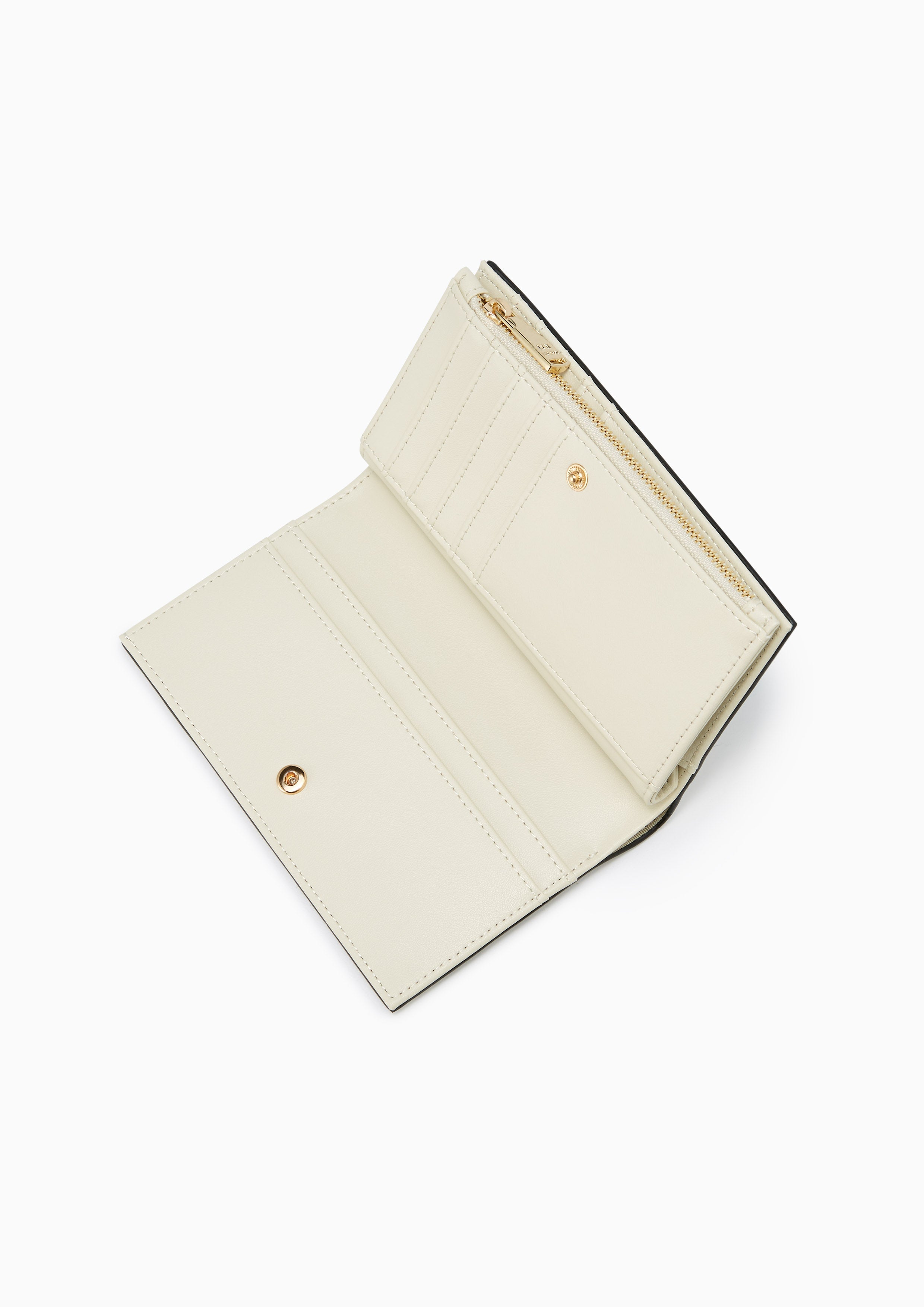 Essential Semi-Long Wallet Ivory - Lyn TH