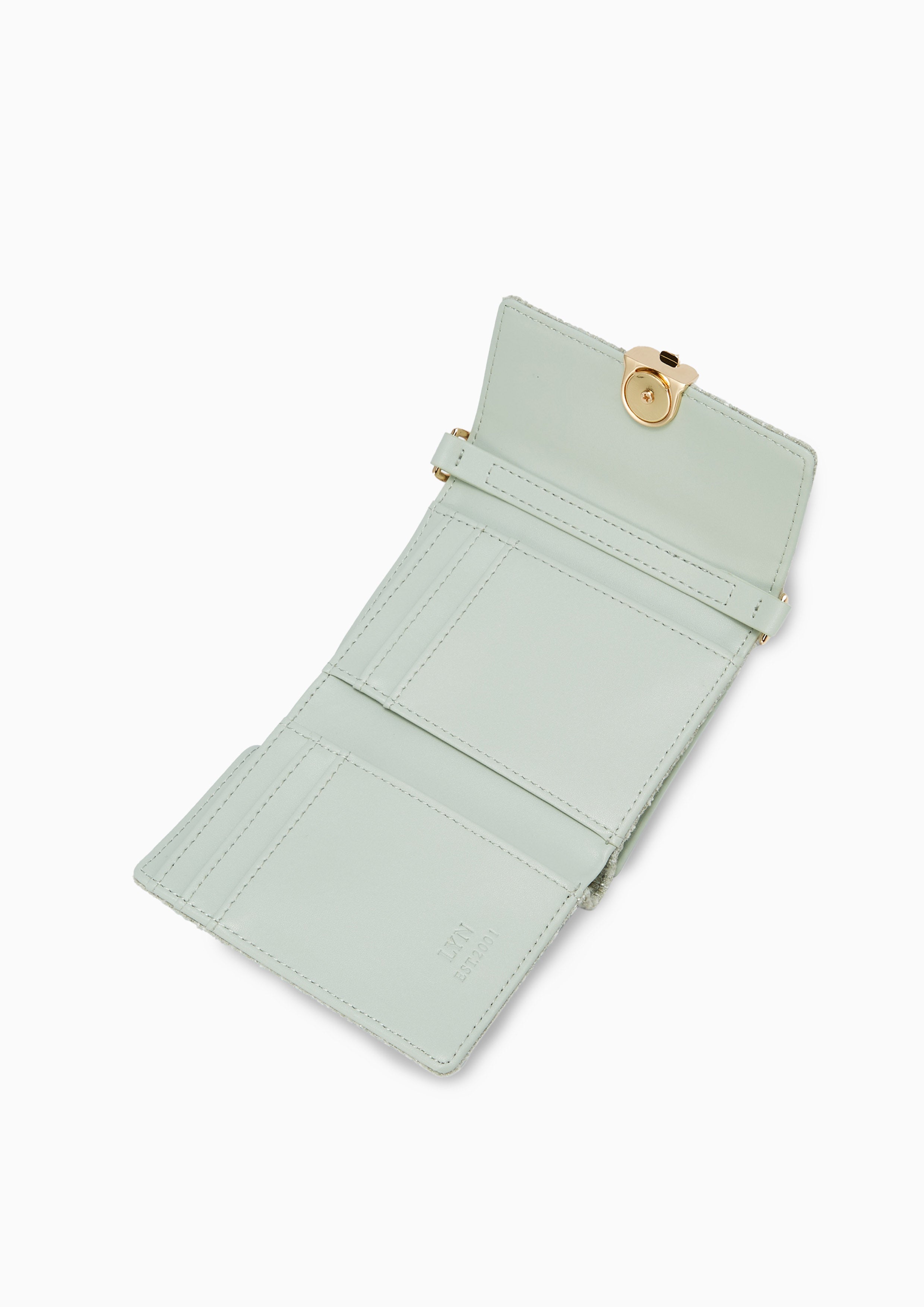 Essential Short Wallet On Chain Light Green - Lyn TH