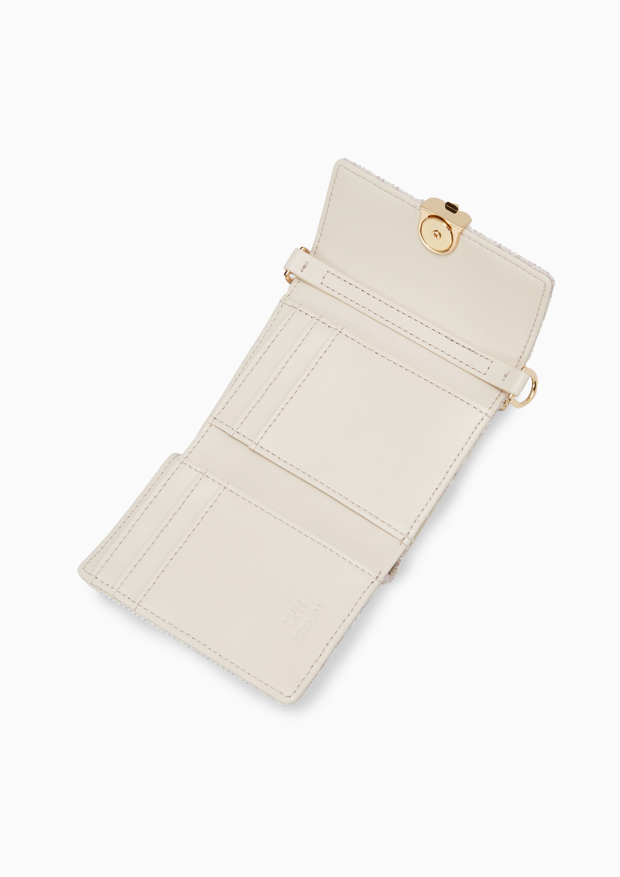 Essential Short Wallet On Chain Light Pink - Lyn TH