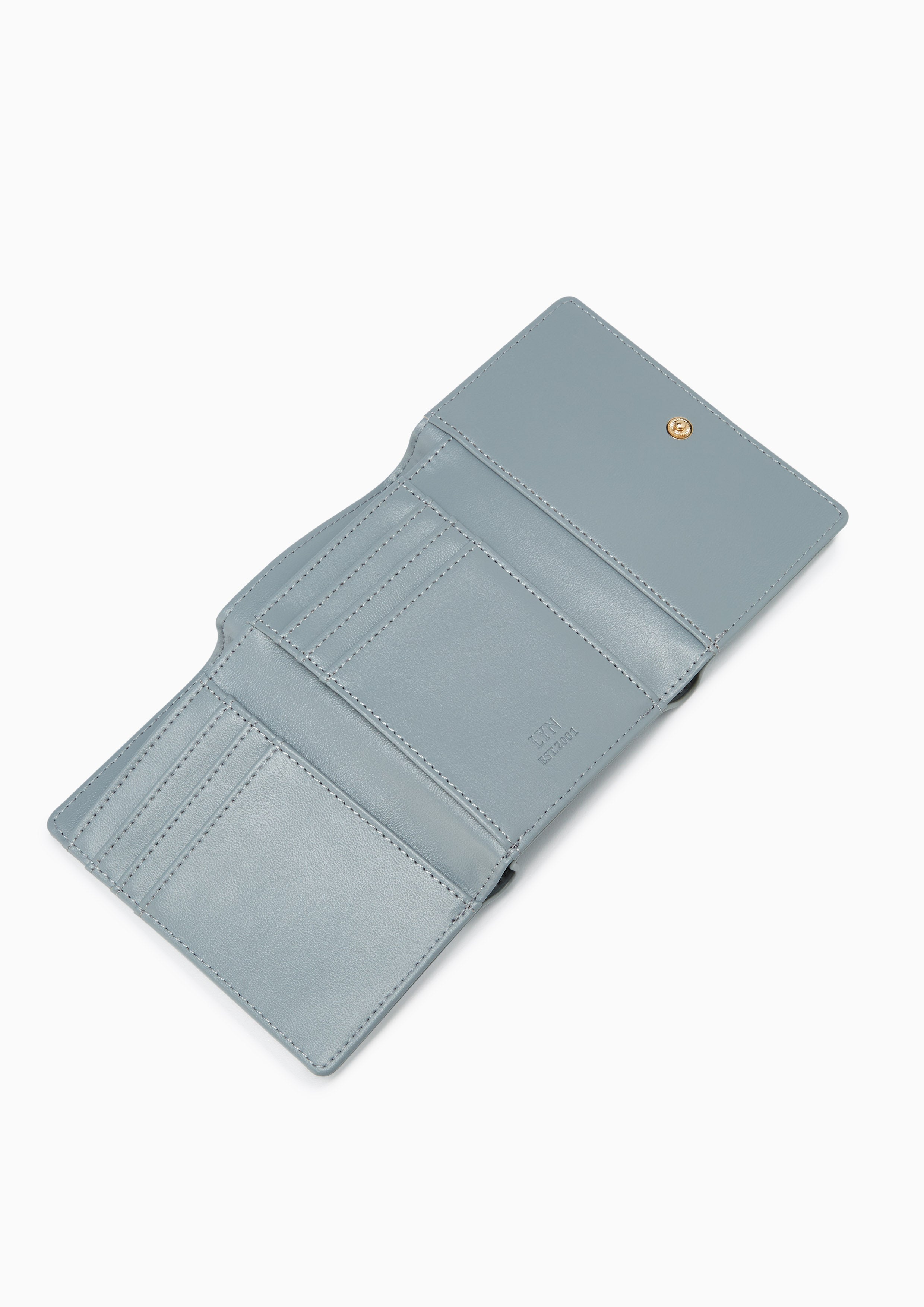 Essential Trifold Short Wallet Blue