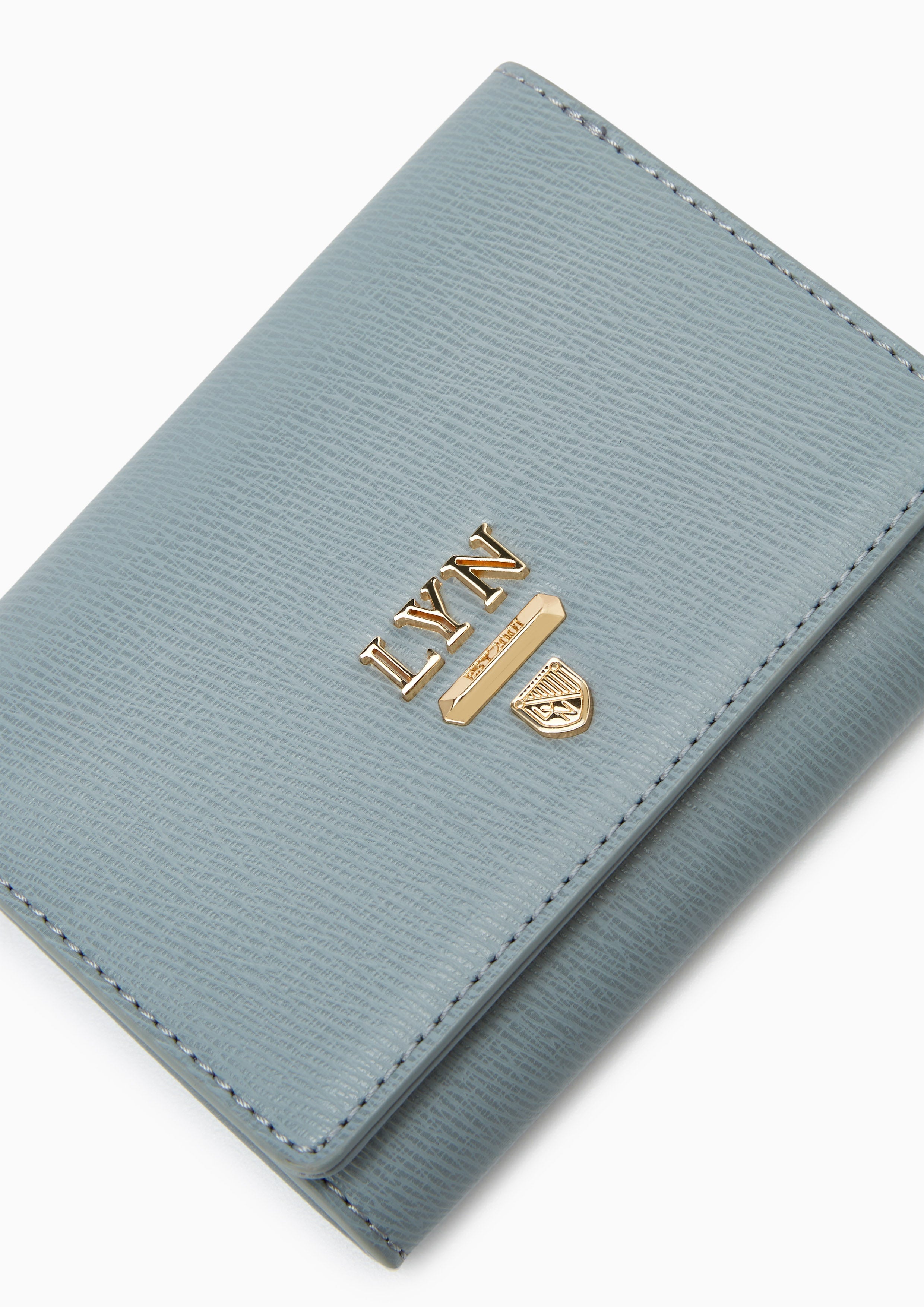 Essential Trifold Short Wallet Blue