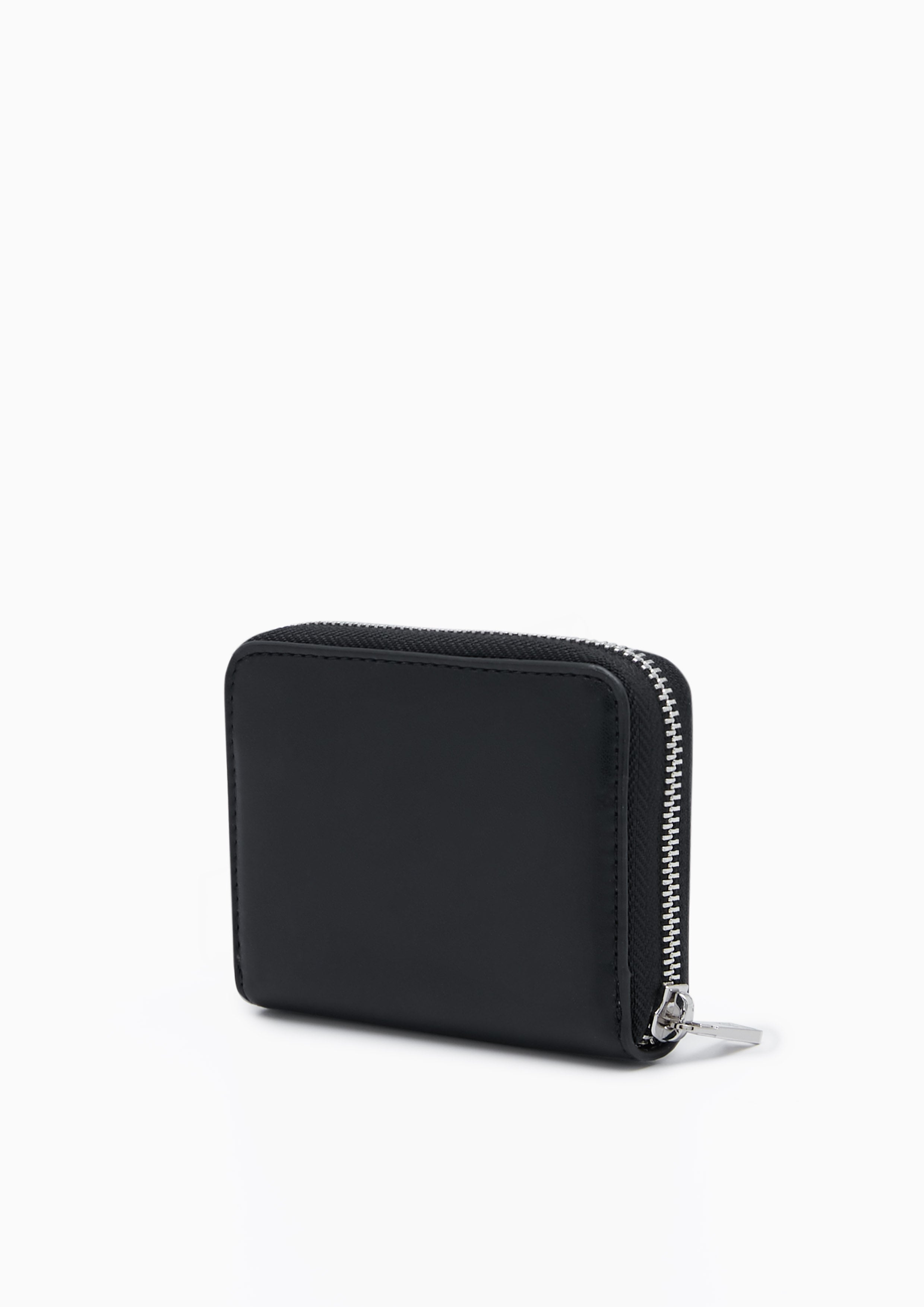 Essential Short Zip Wallet Black - Lyn TH