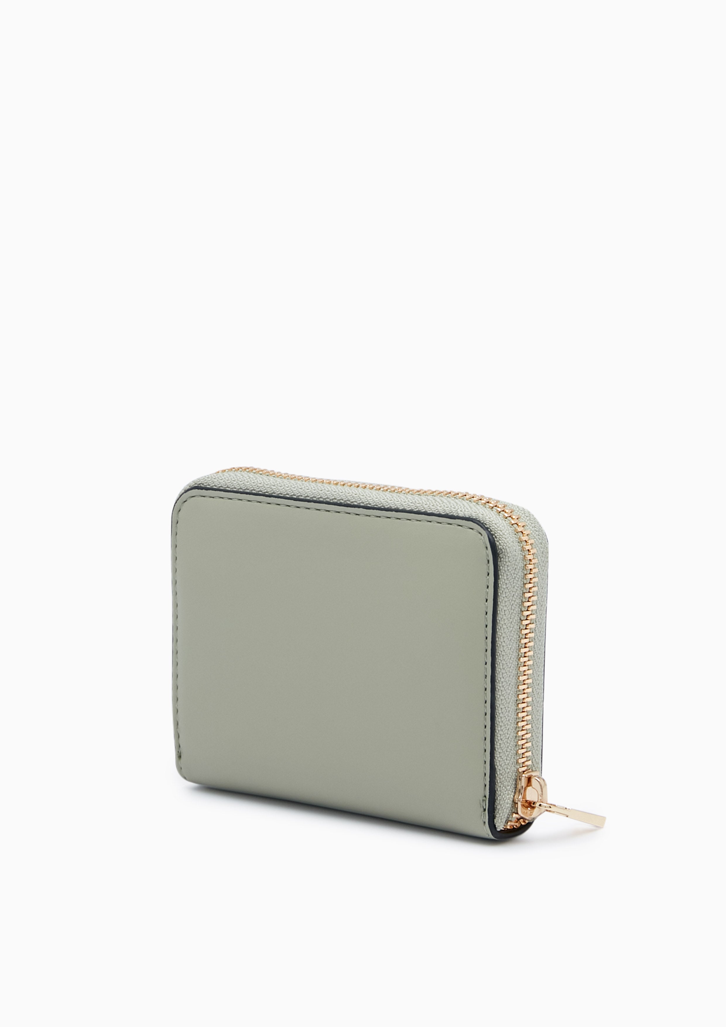 Essential Short Zip Wallet Green - Lyn TH