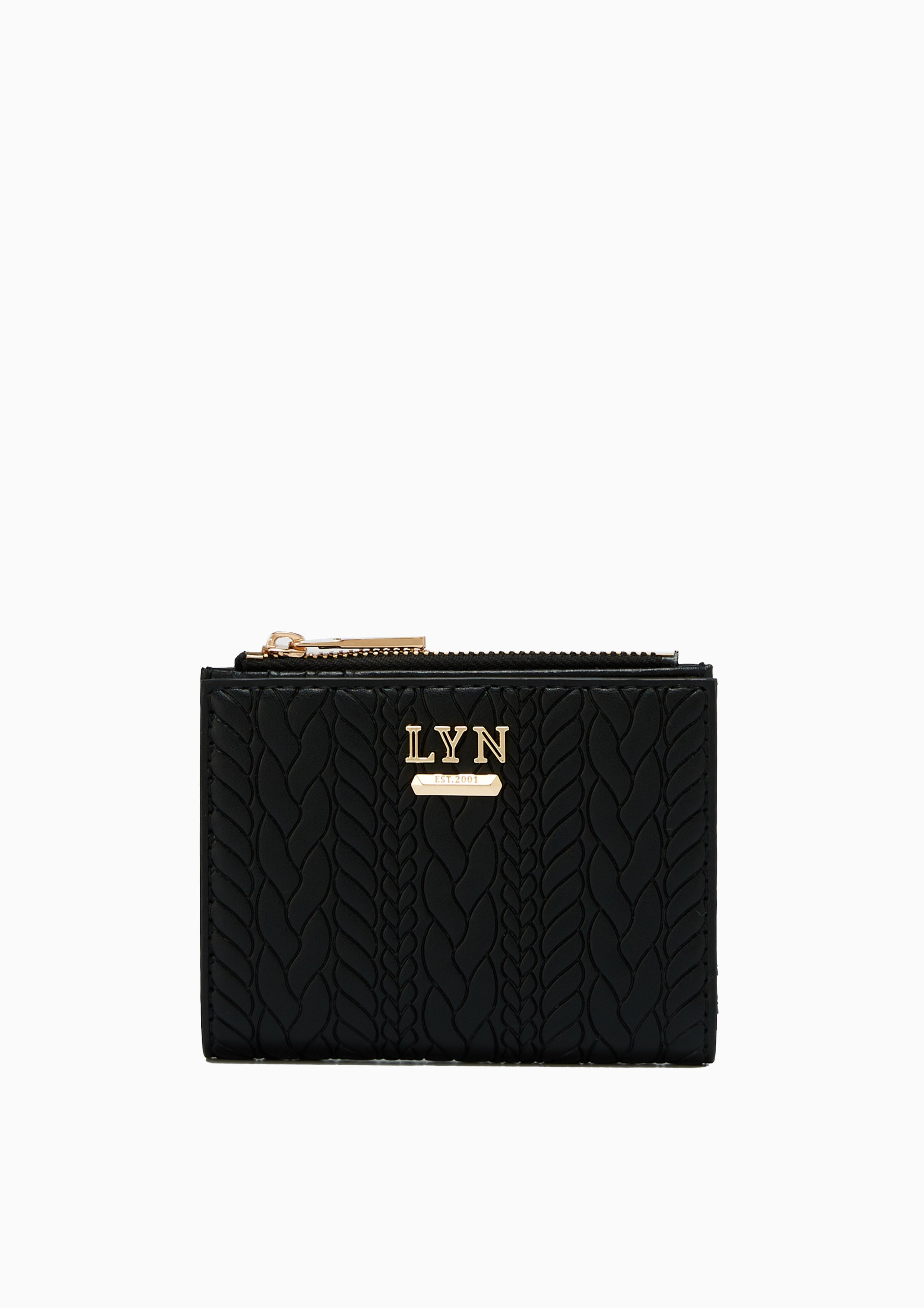 Winter Short Wallet Black - Lyn TH