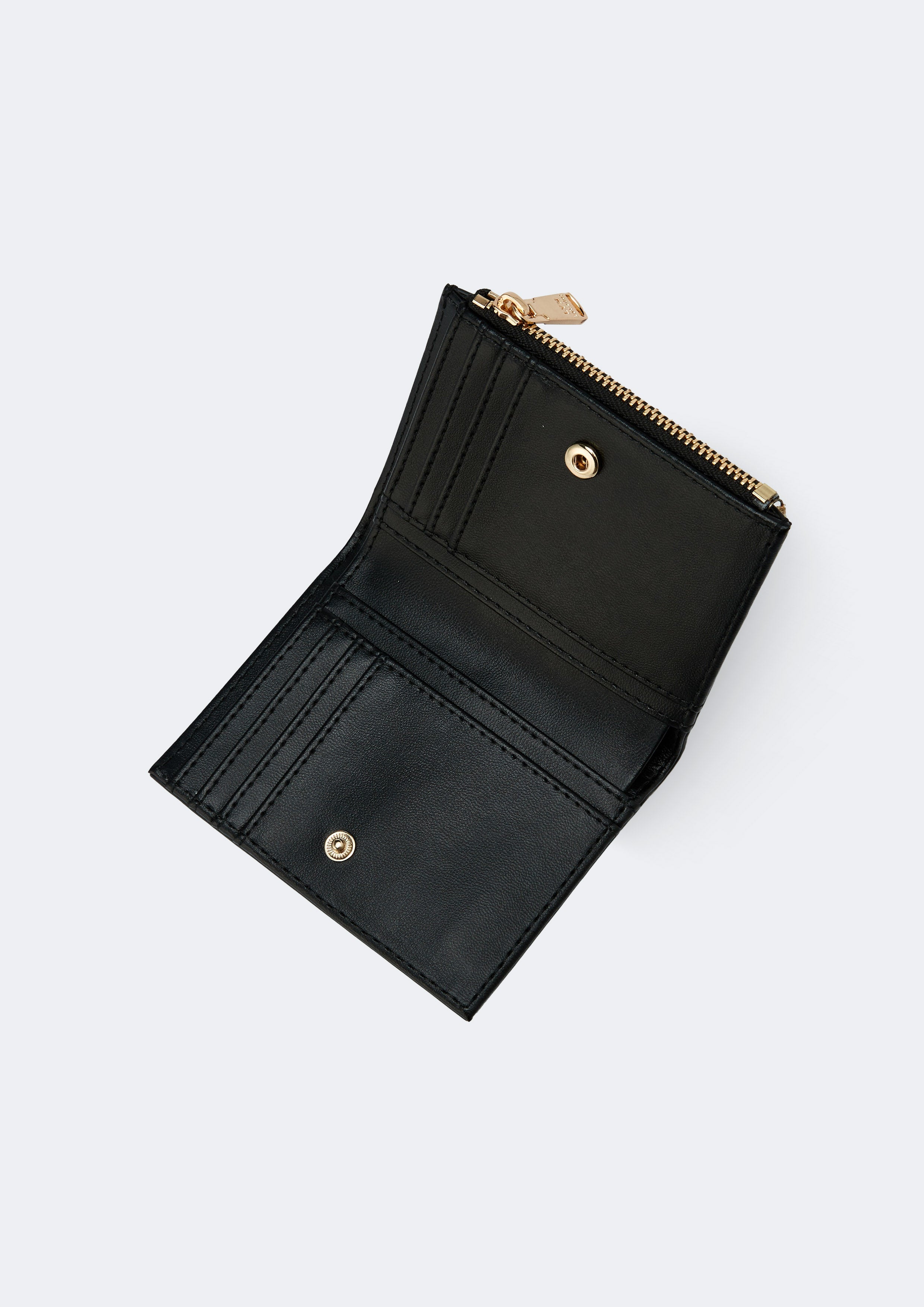 Winter Short Wallet Black - Lyn TH