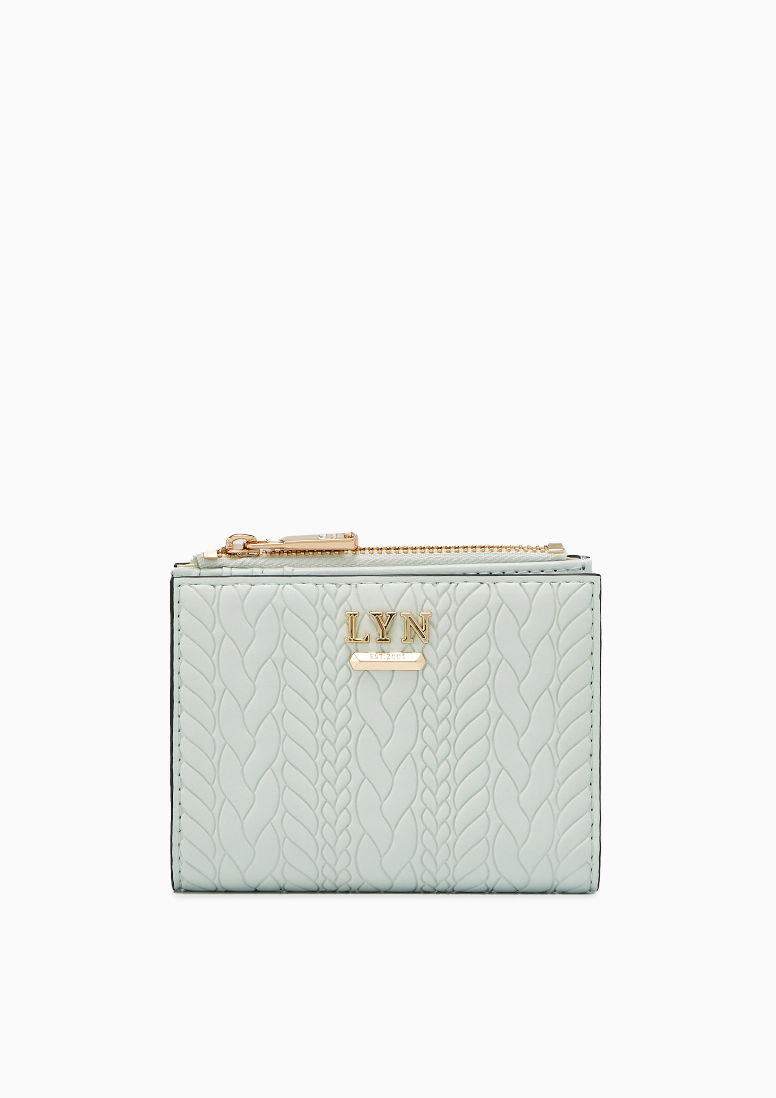 Winter Short Wallet Light Green - Lyn TH