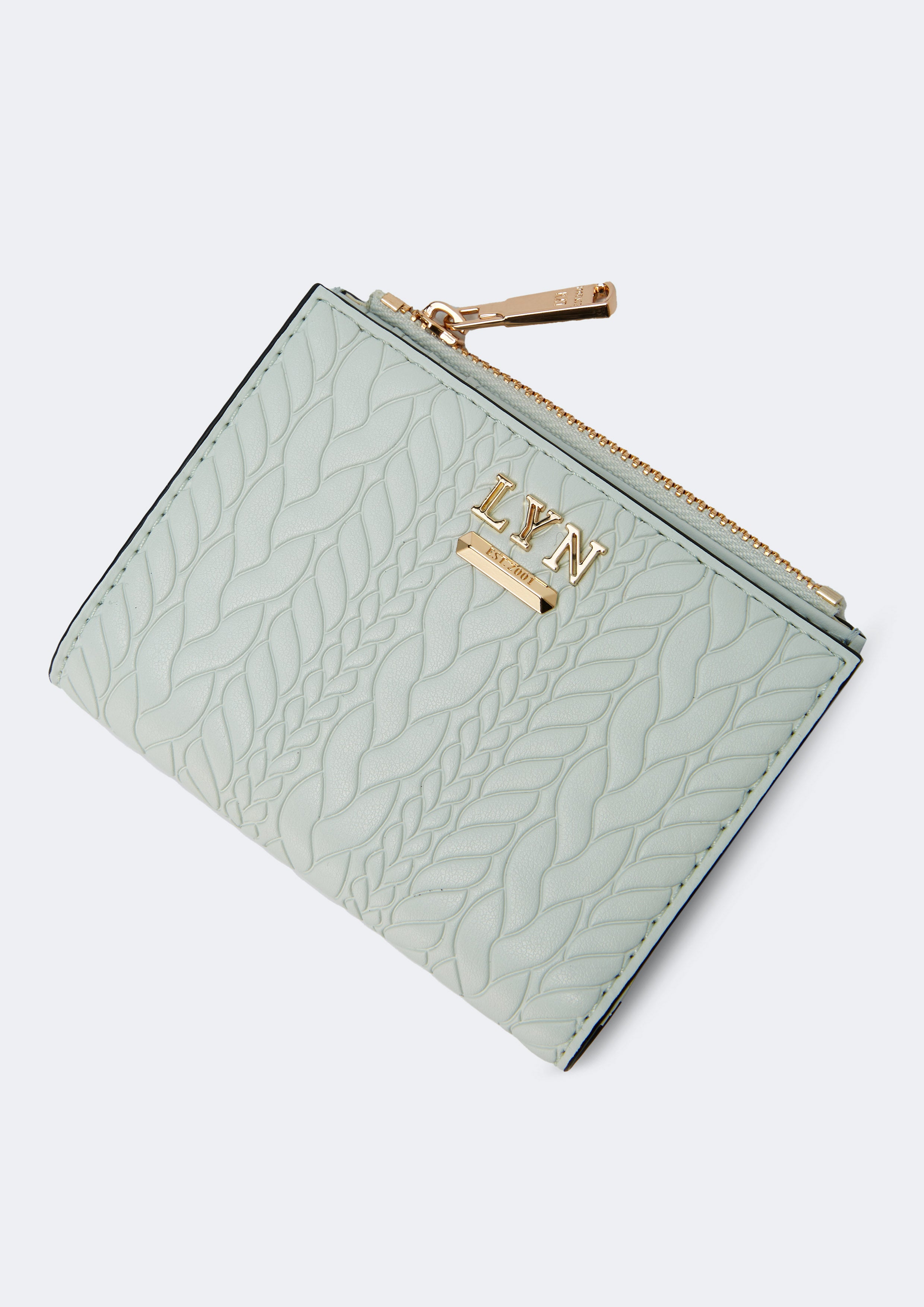 Winter Short Wallet Light Green - Lyn TH