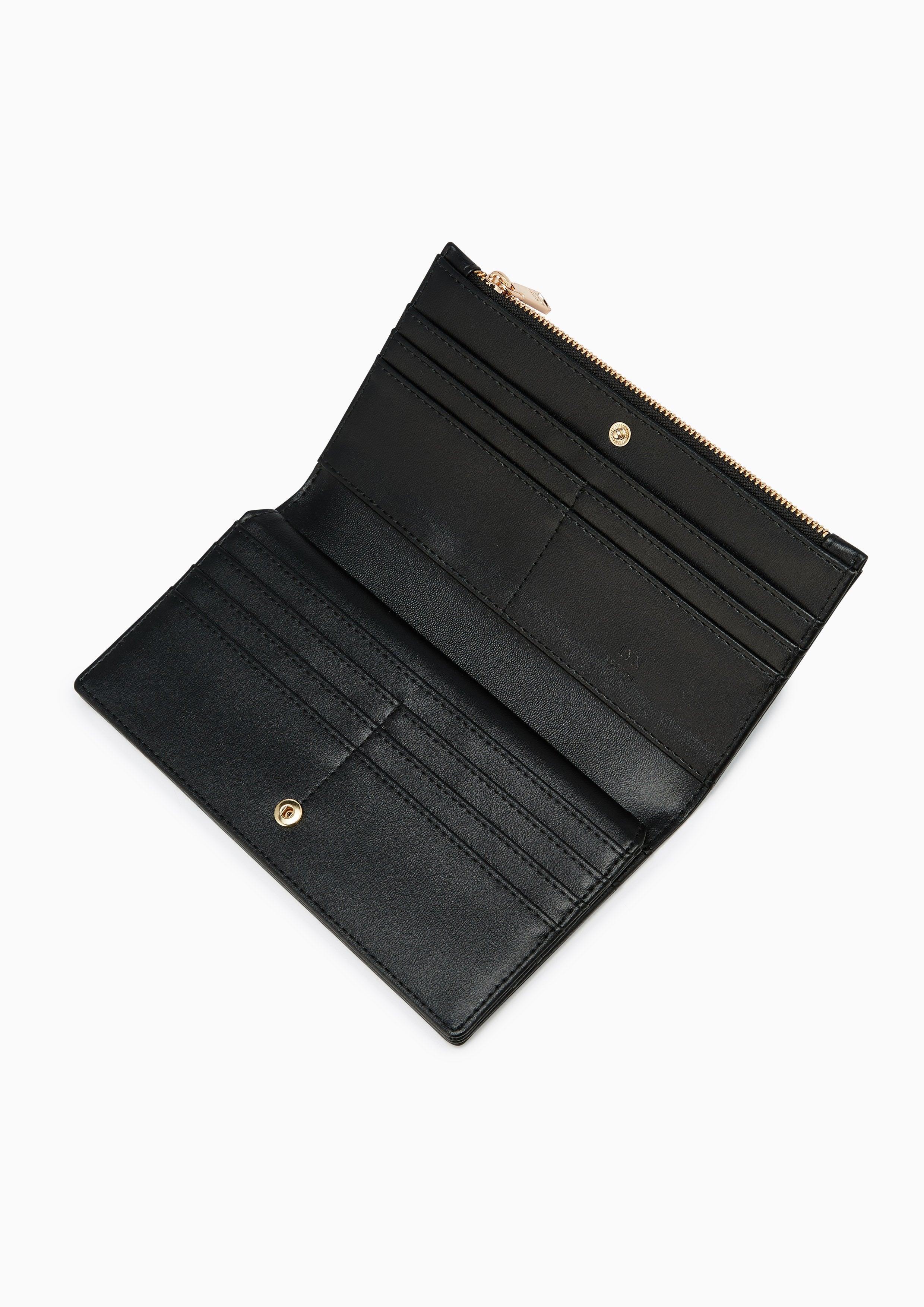 Snappy Long Wallet Black