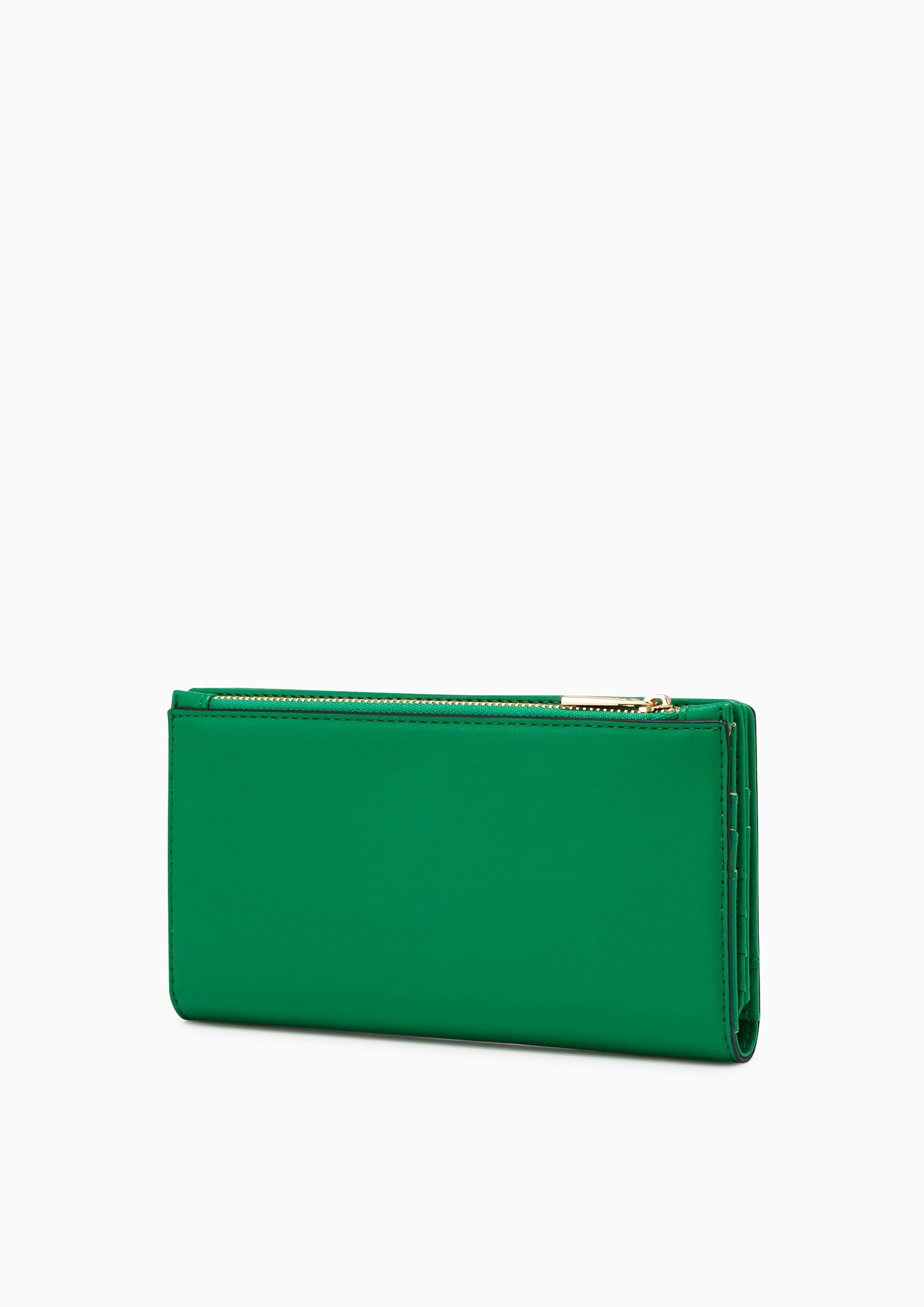 Snappy Long Wallet Green