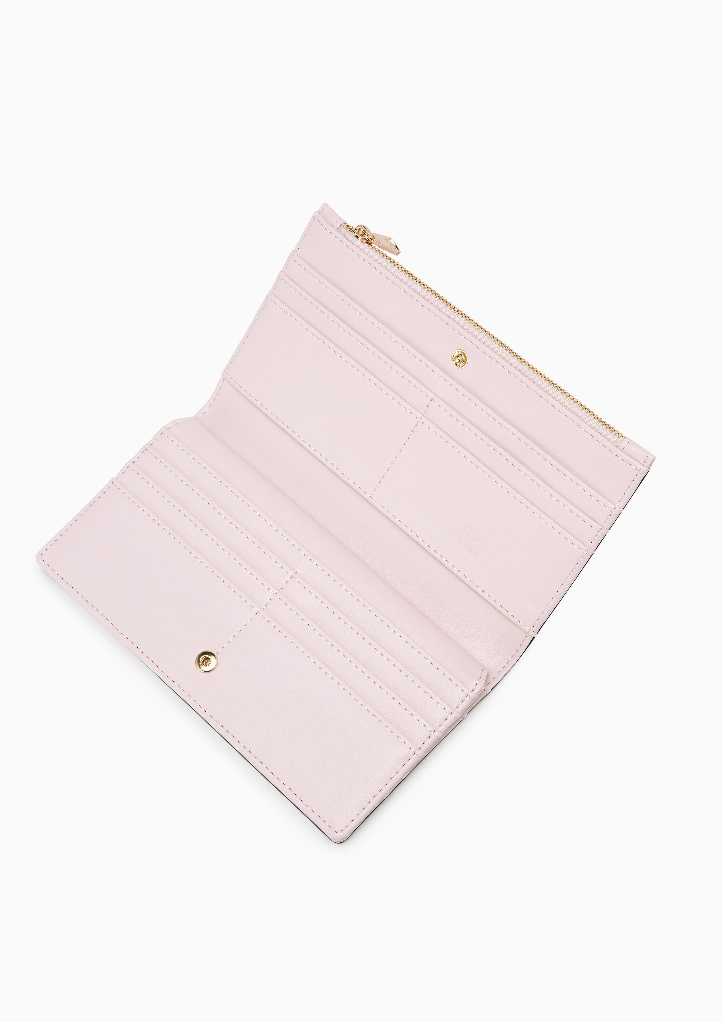 Snappy Long Wallet Pink