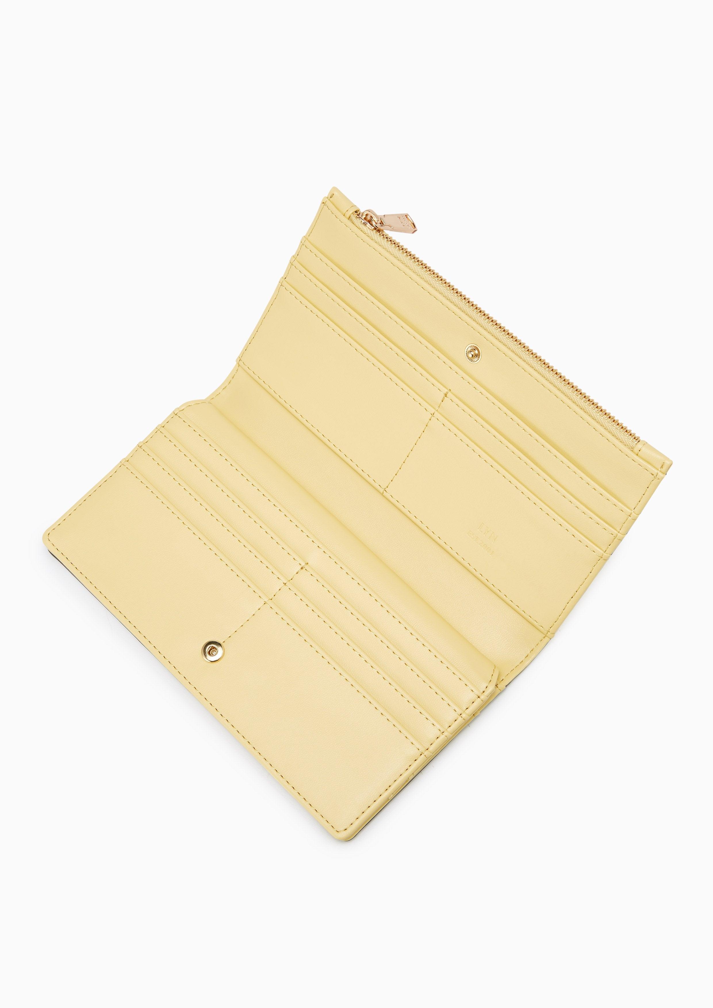 Snappy Long Wallet Yellow