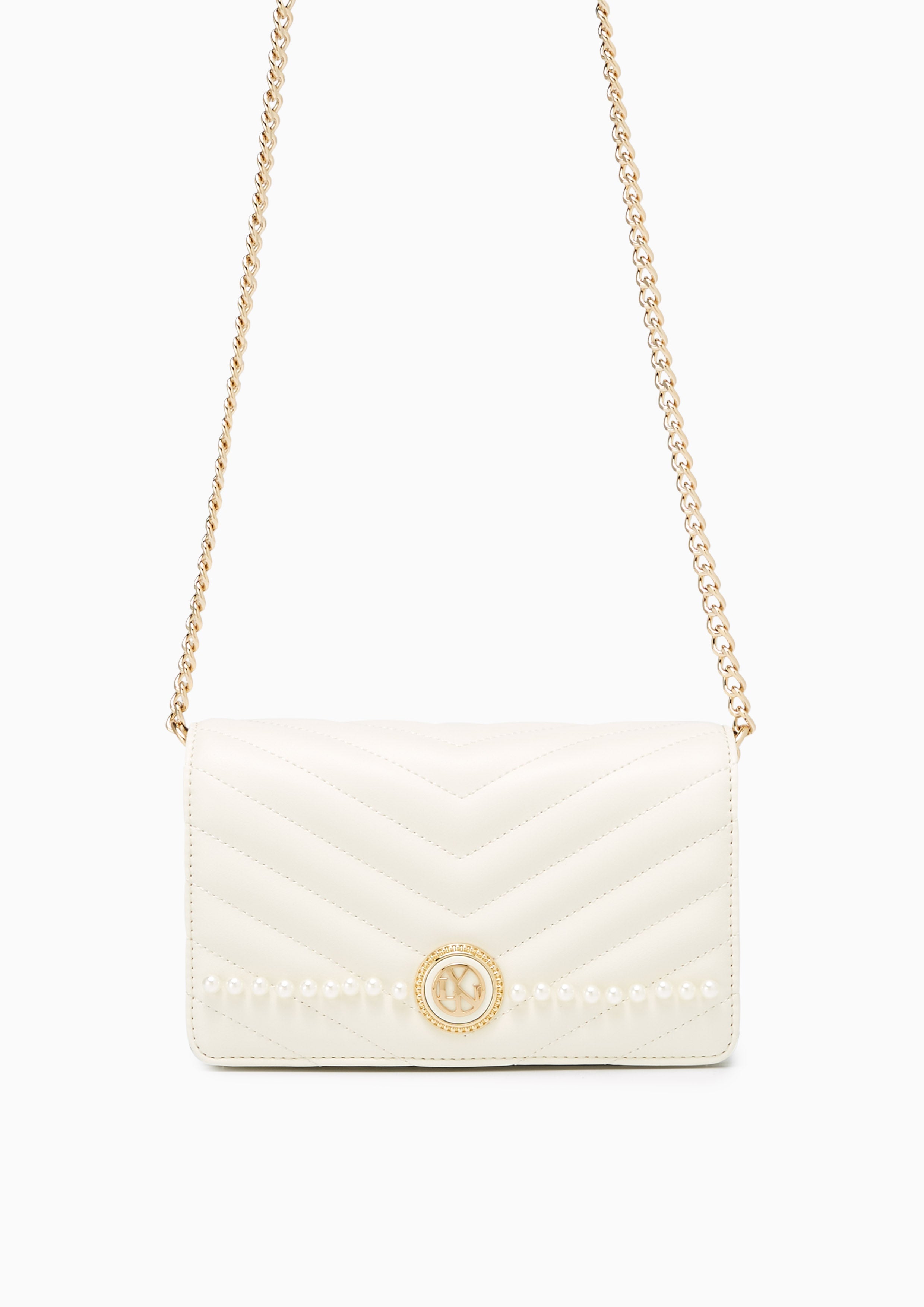 Caro S Long Wallet Ivory - Lyn TH