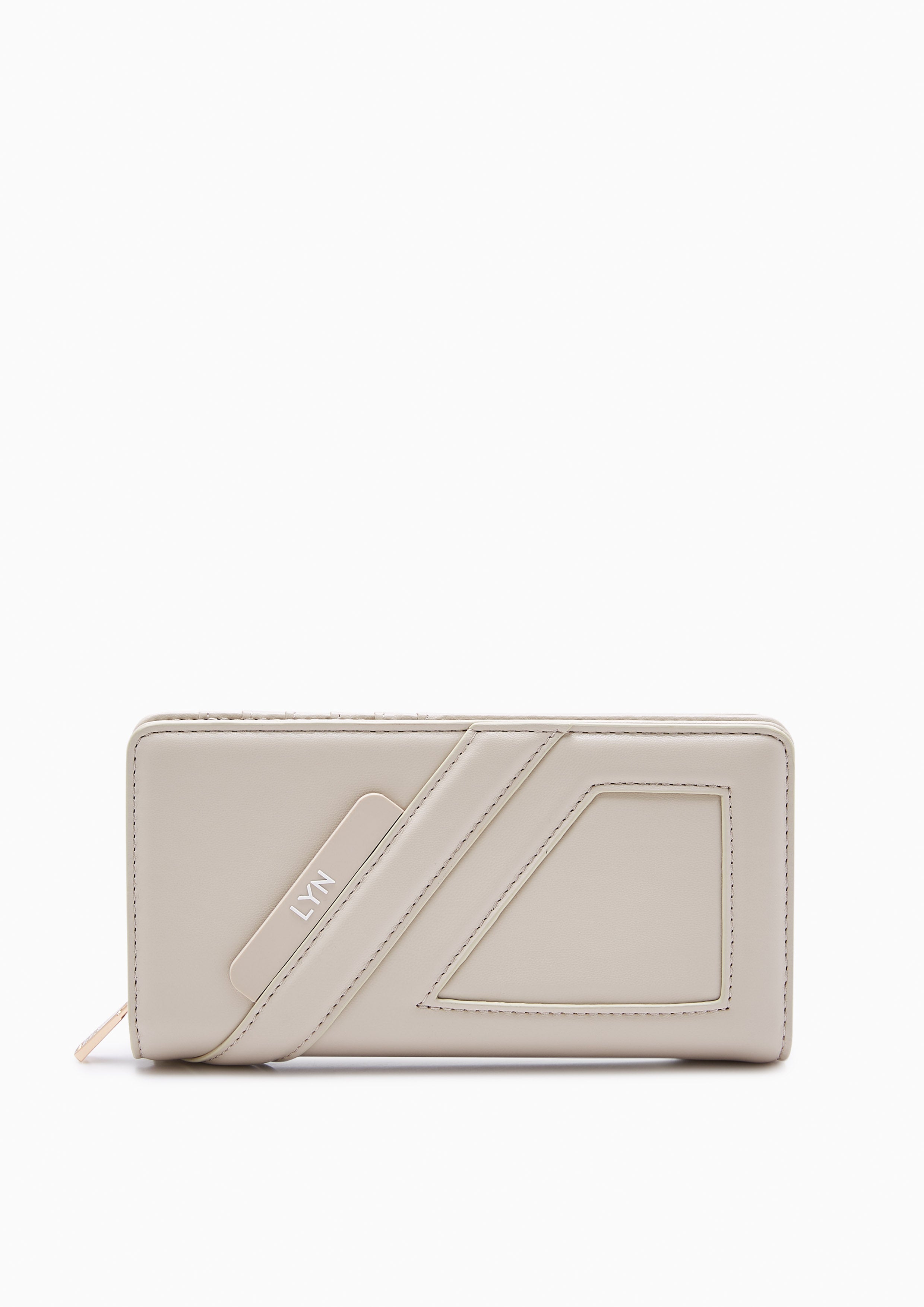 Shelly Long Wallet Light Grey