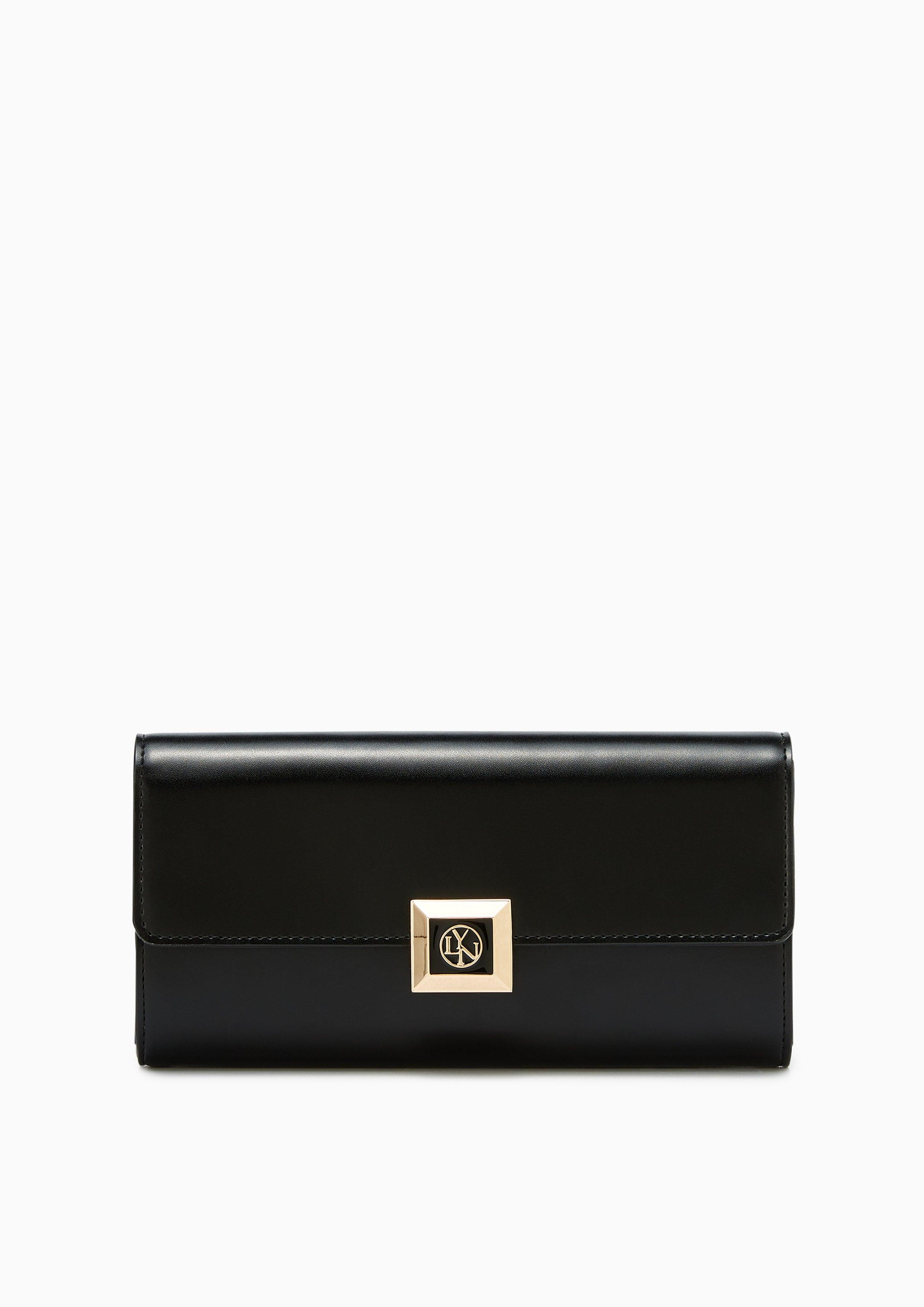 Fadia Long Wallet Black