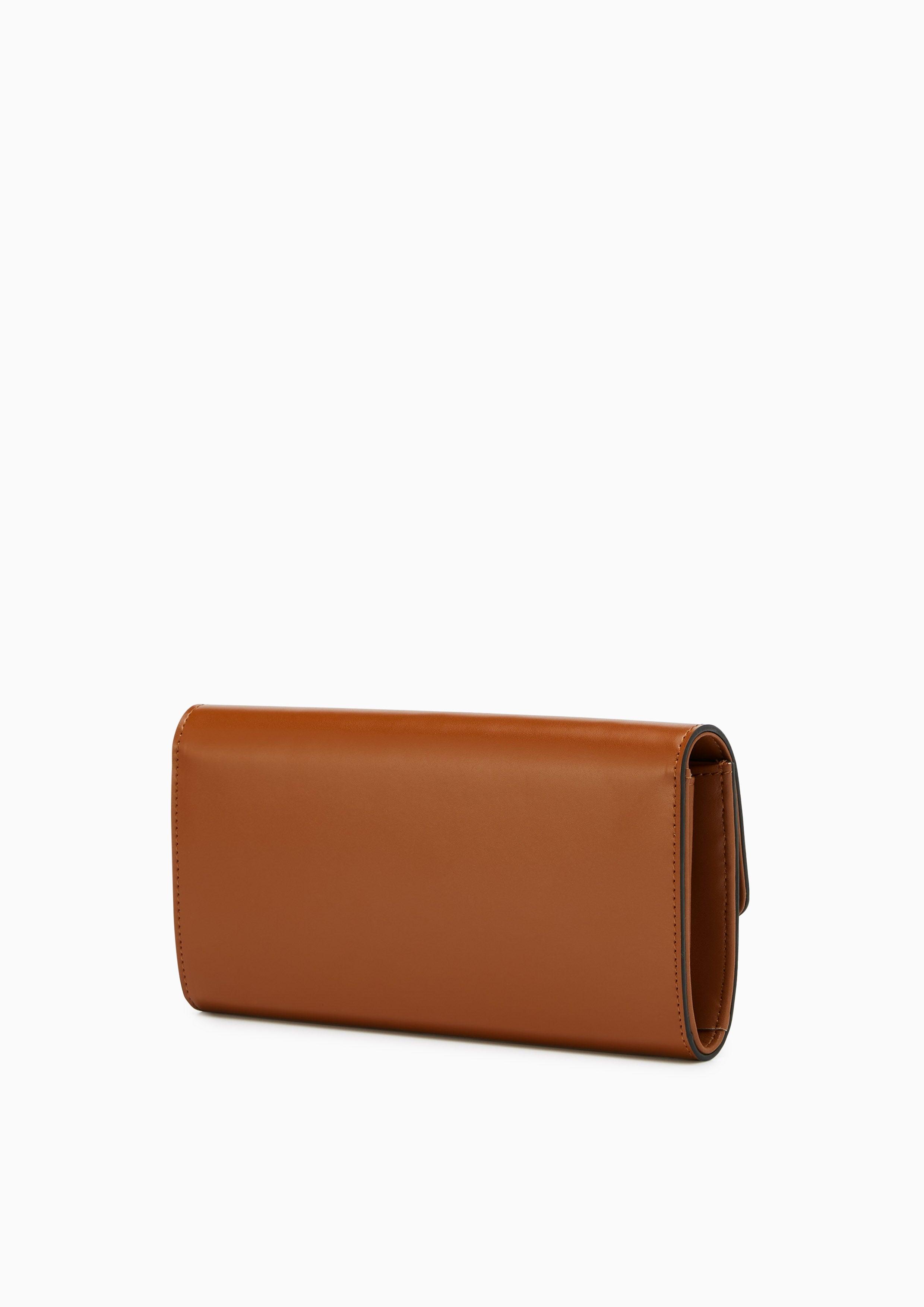 Fadia Long Wallet Brown