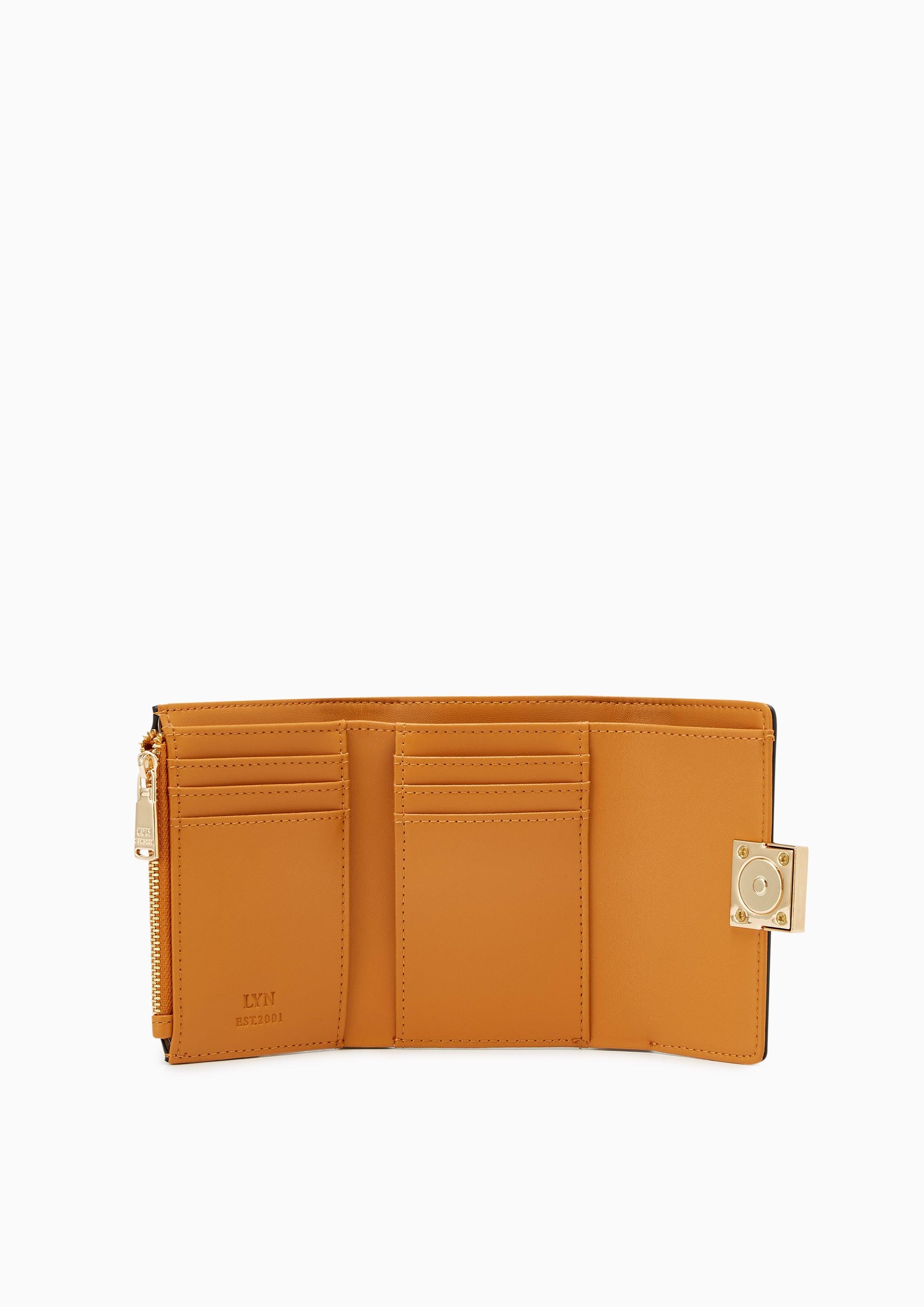 Fadia Short Wallet Yellow