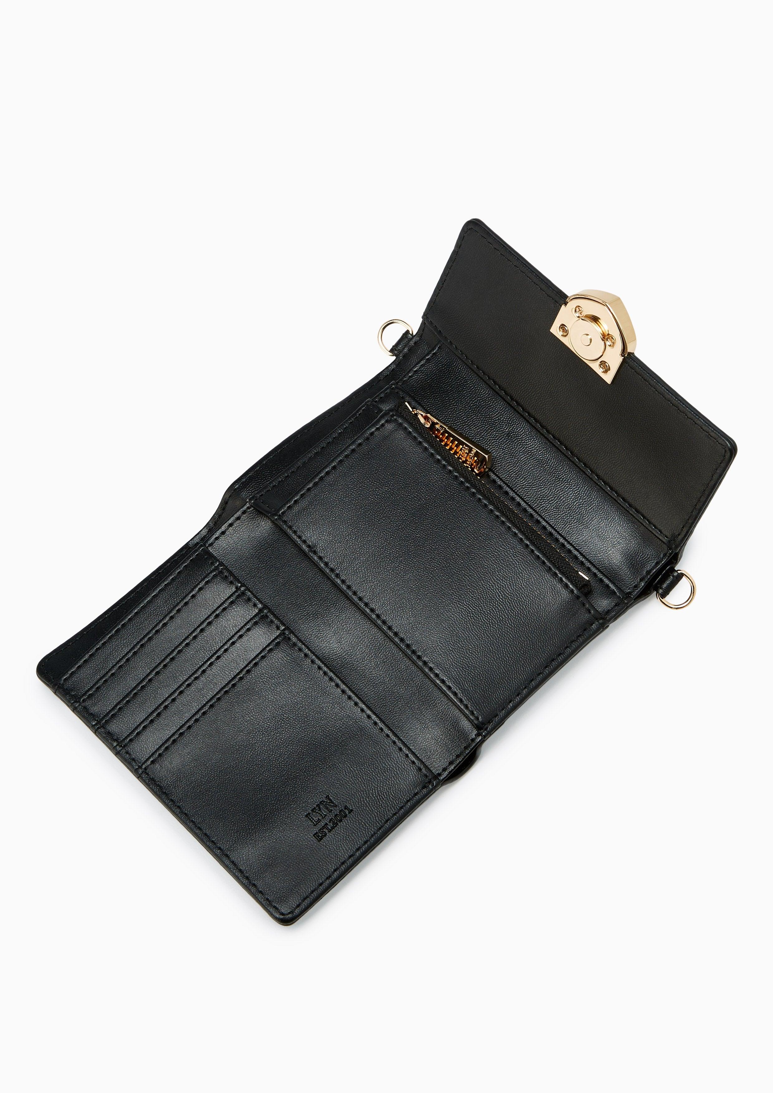 Athella Short Wallet Black - Lyn TH