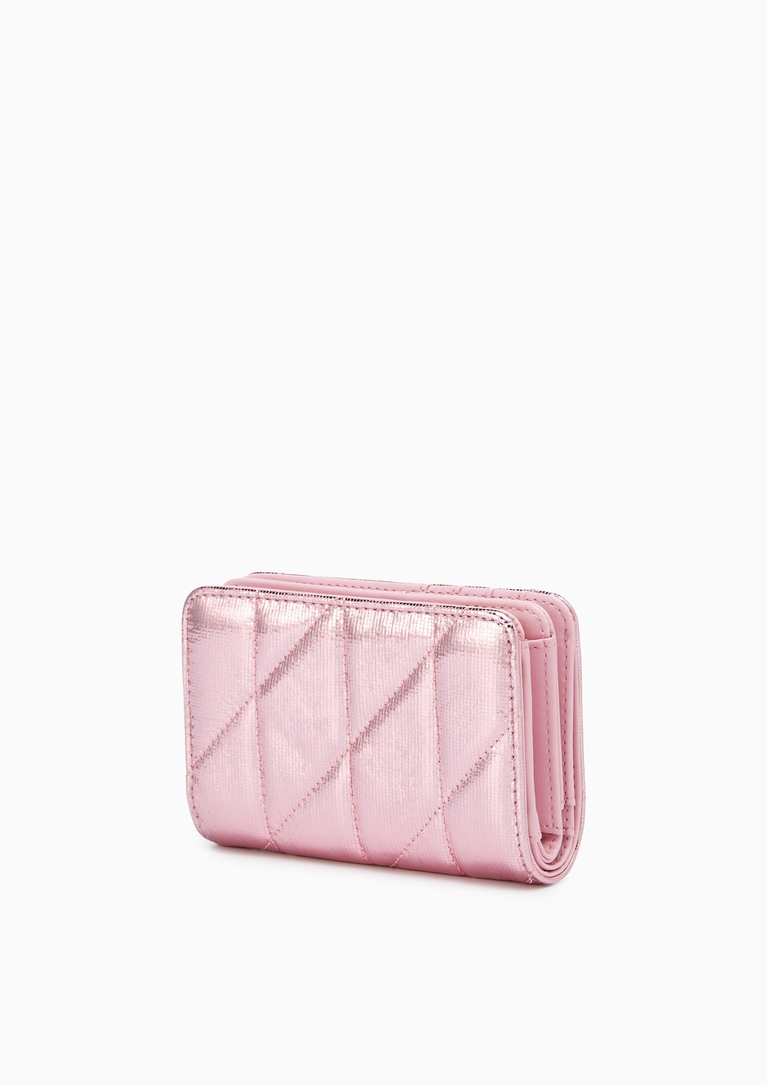 Diana Glitz Short Wallet Pink