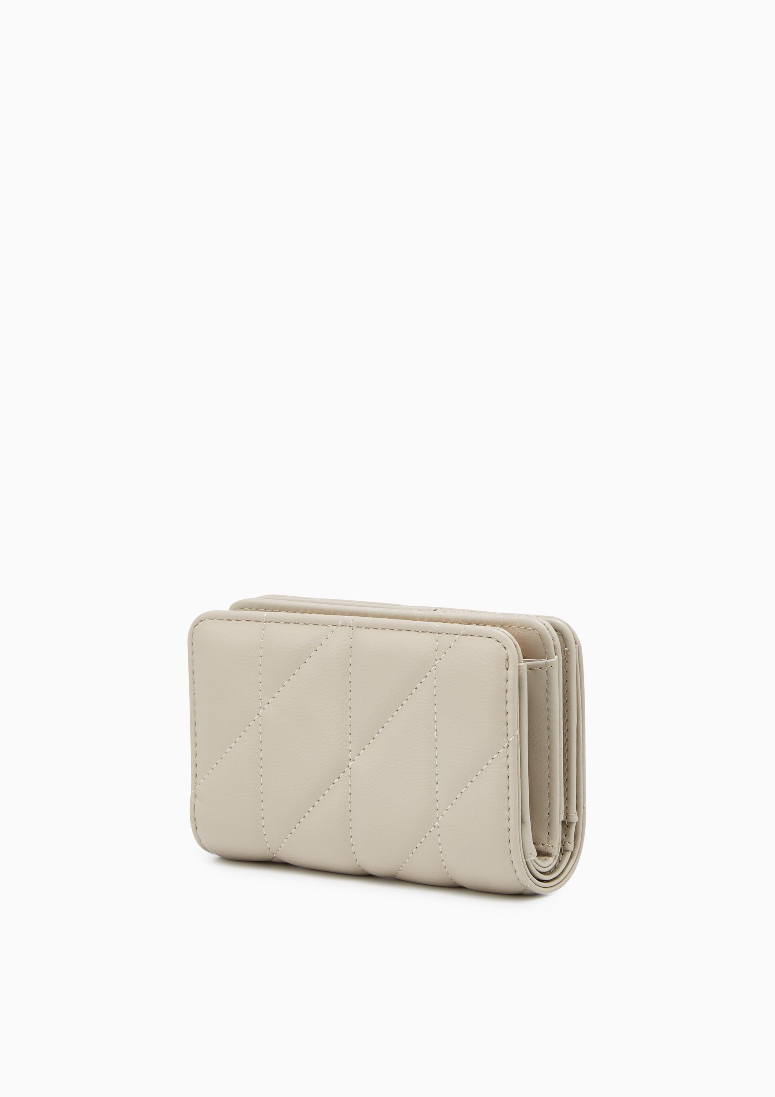 Diana Short Wallet Beige