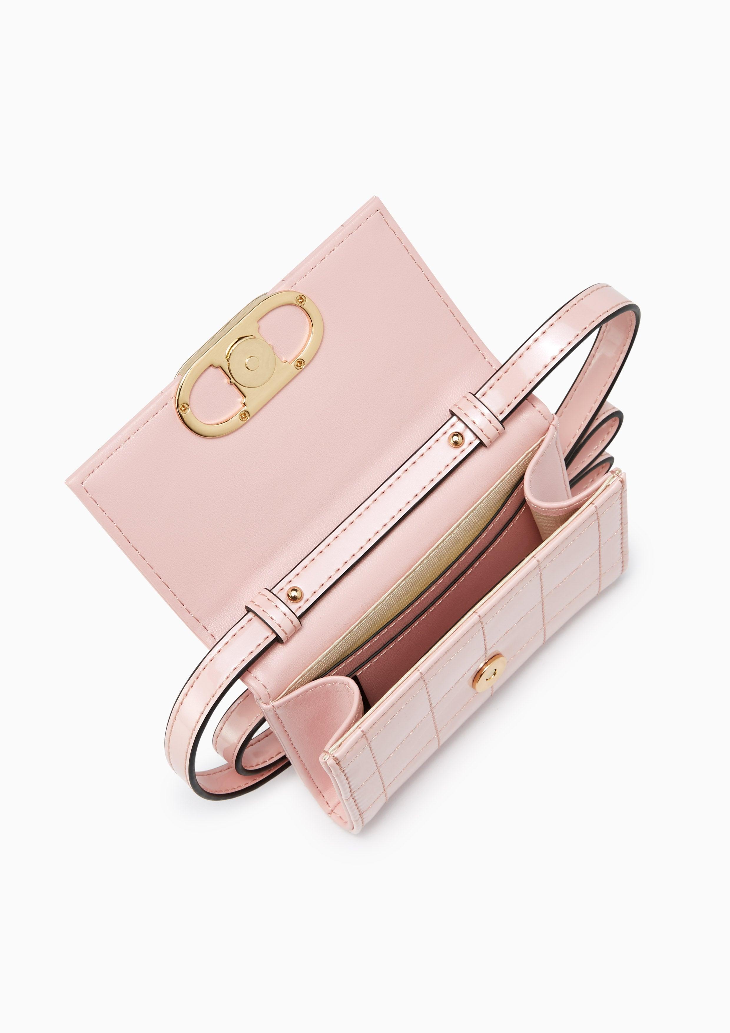 Fabien Short Wallet On Chain Light Pink