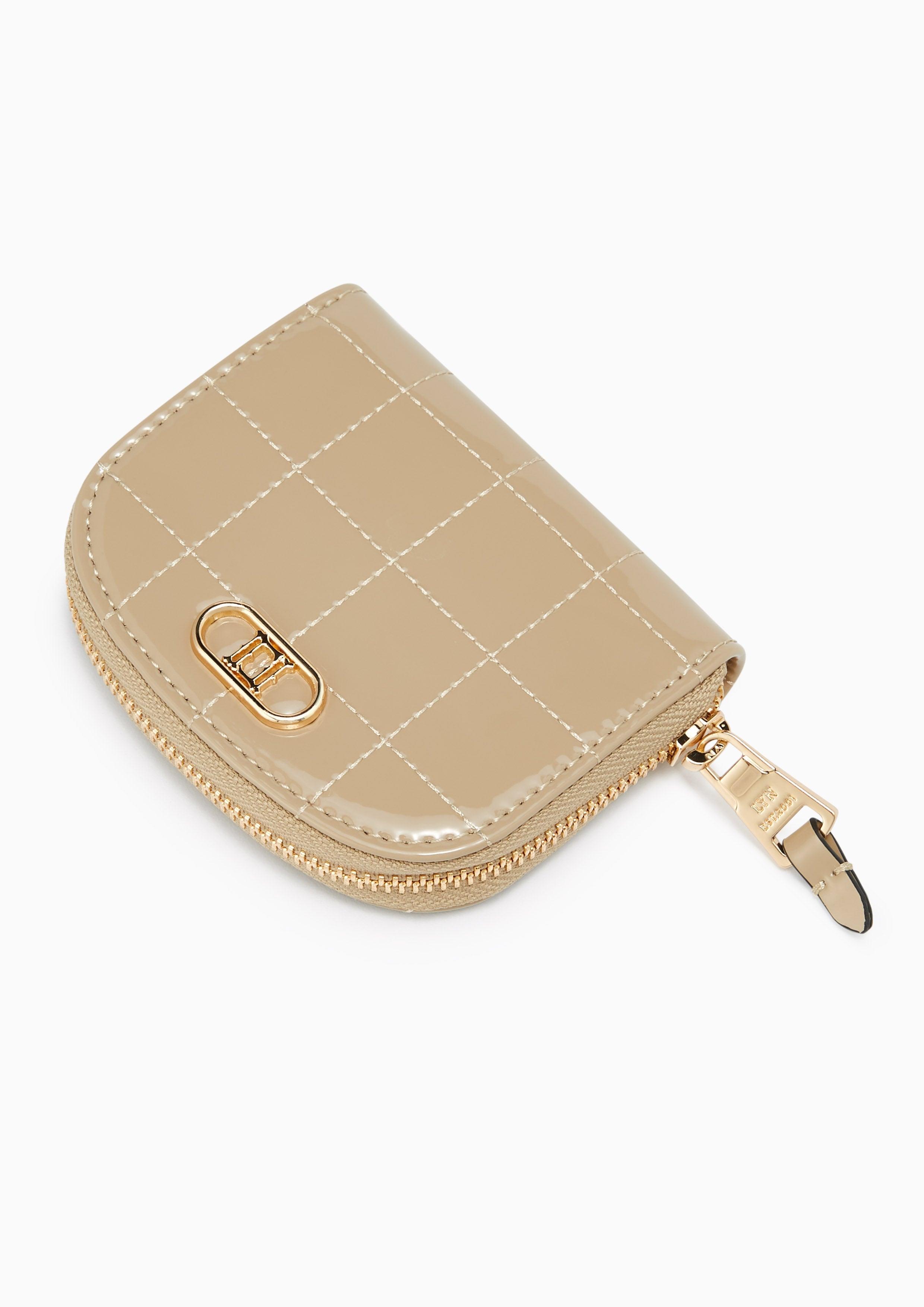 Fabien Coin Pouch Dark Beige