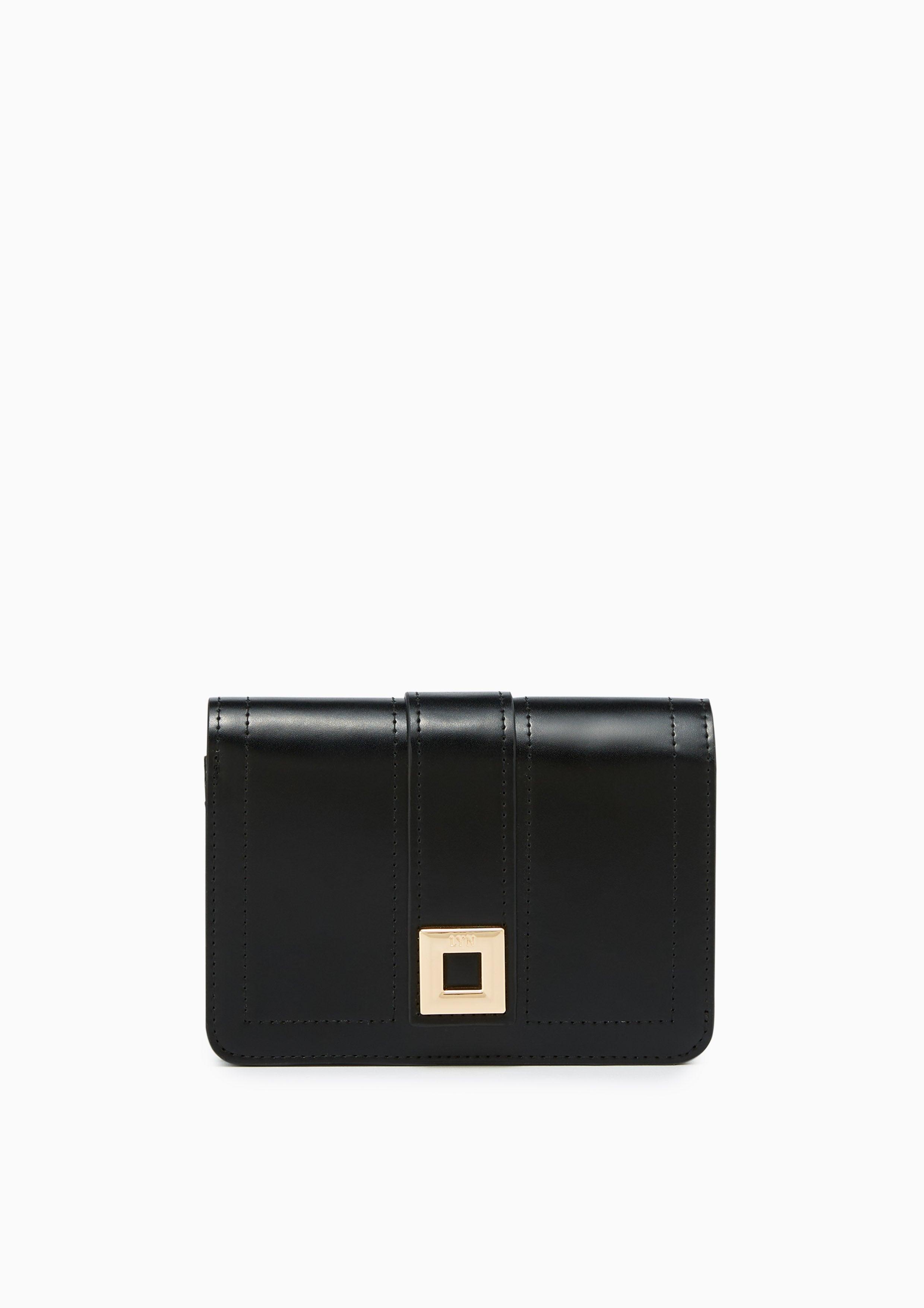 Cosme Semi Short Wallet Black