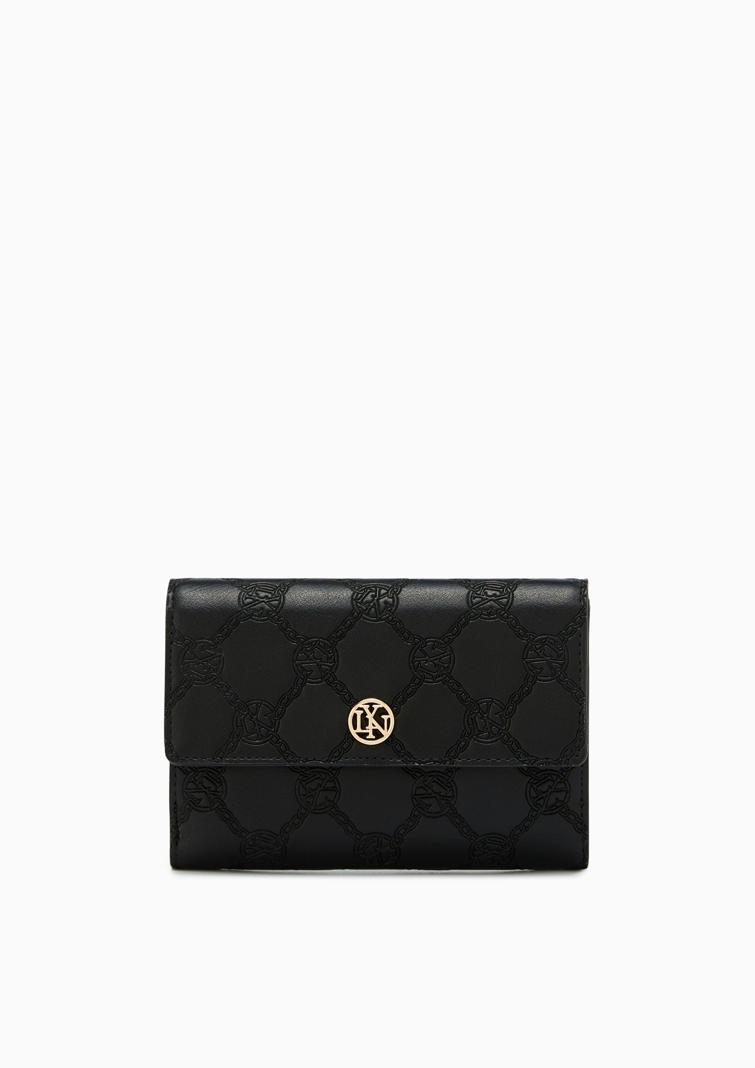 Tyla Semi Long Wallet Black