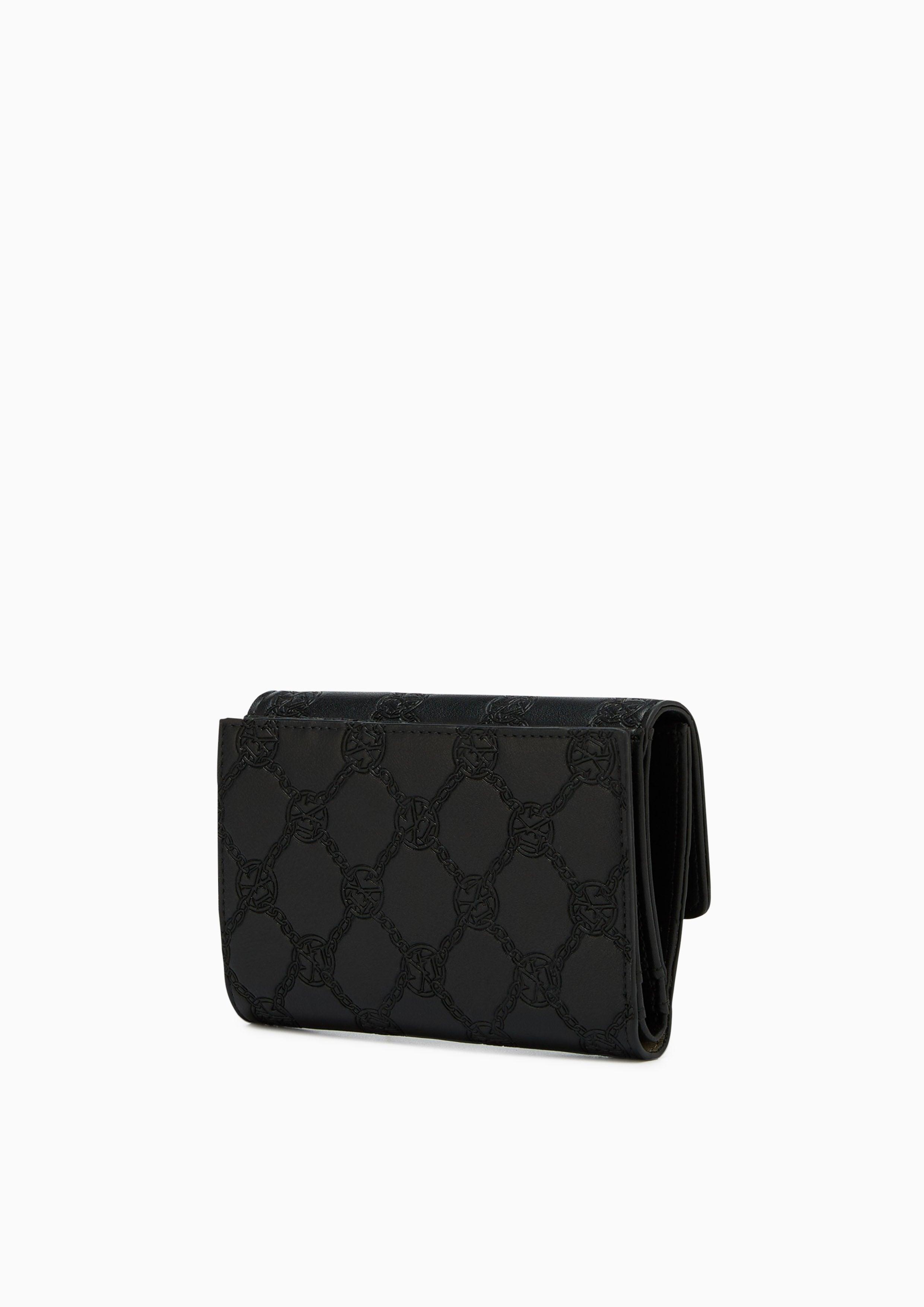 Tyla Semi Long Wallet Black