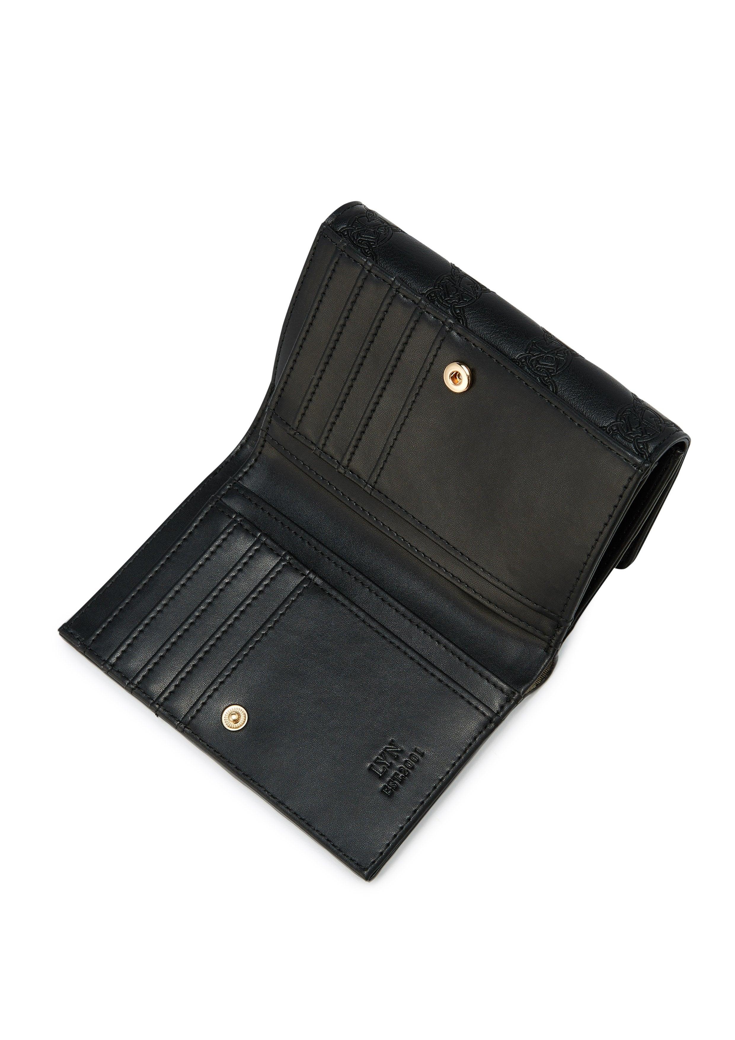 Tyla Semi Long Wallet Black