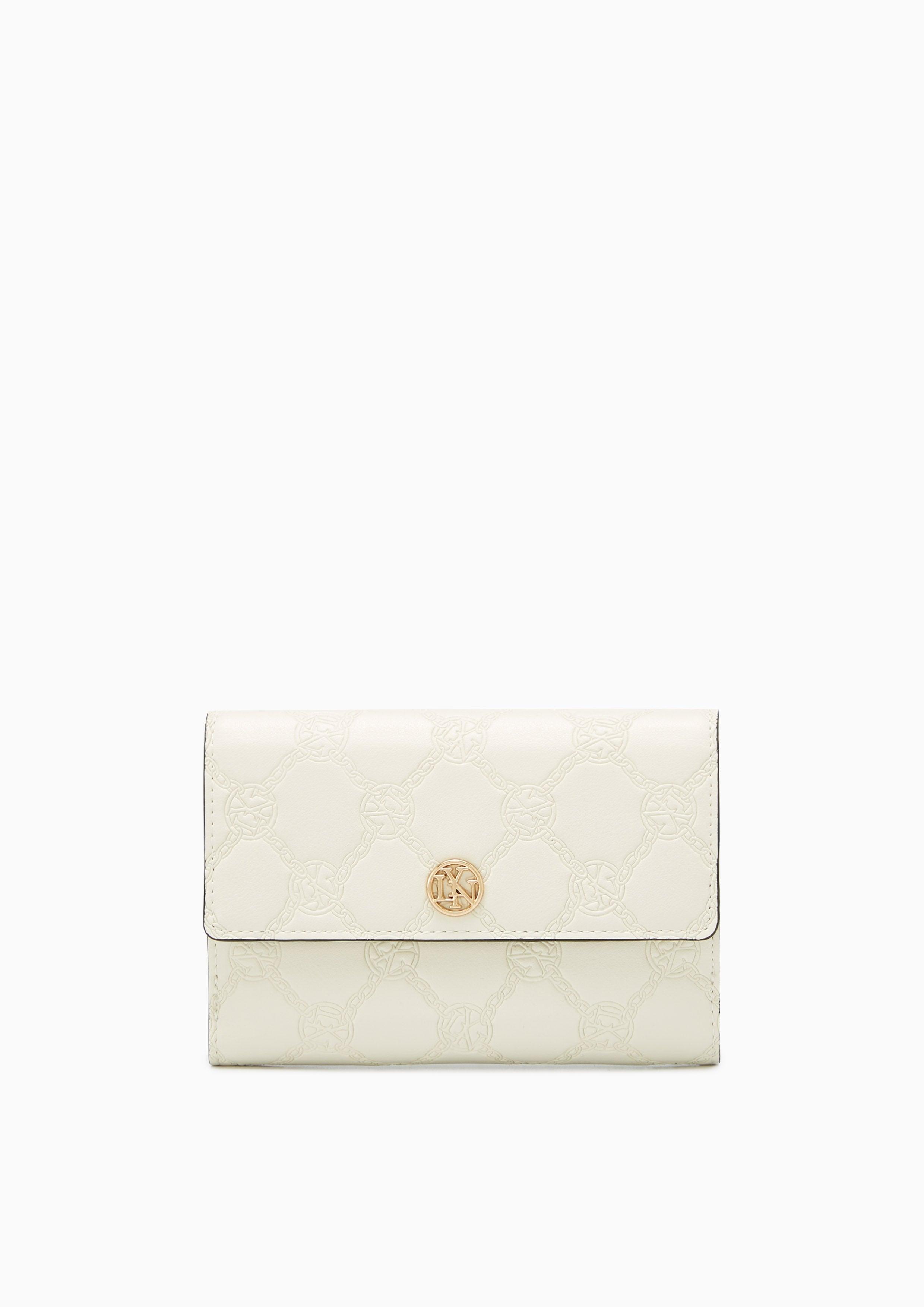 Tyla Semi Long Wallet Ivory