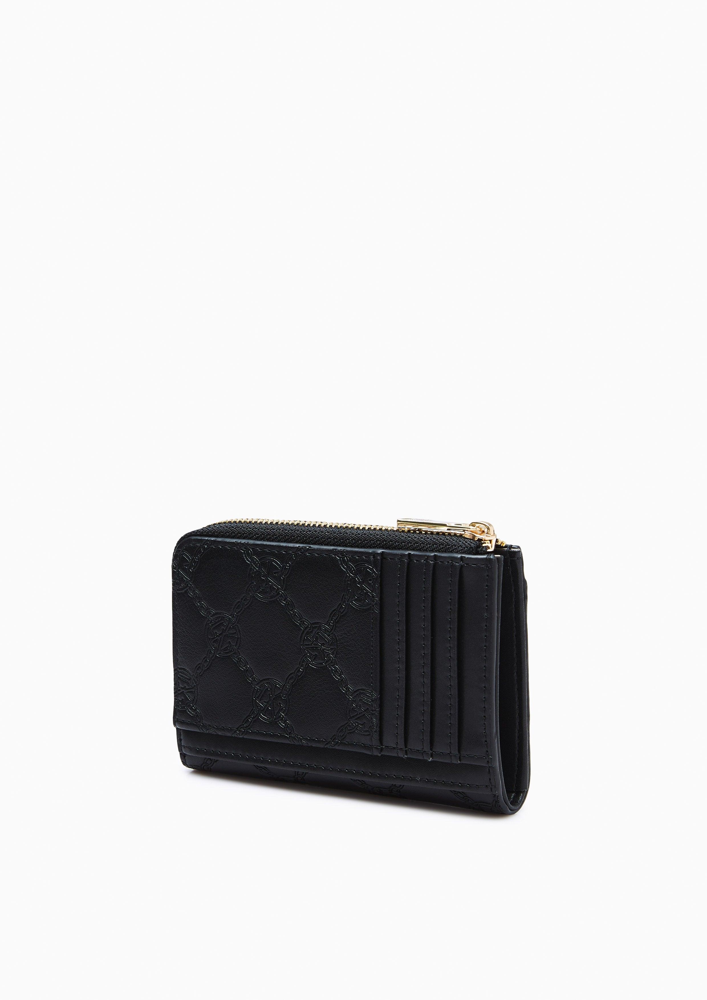 Tyla Zipped Card Holder Black