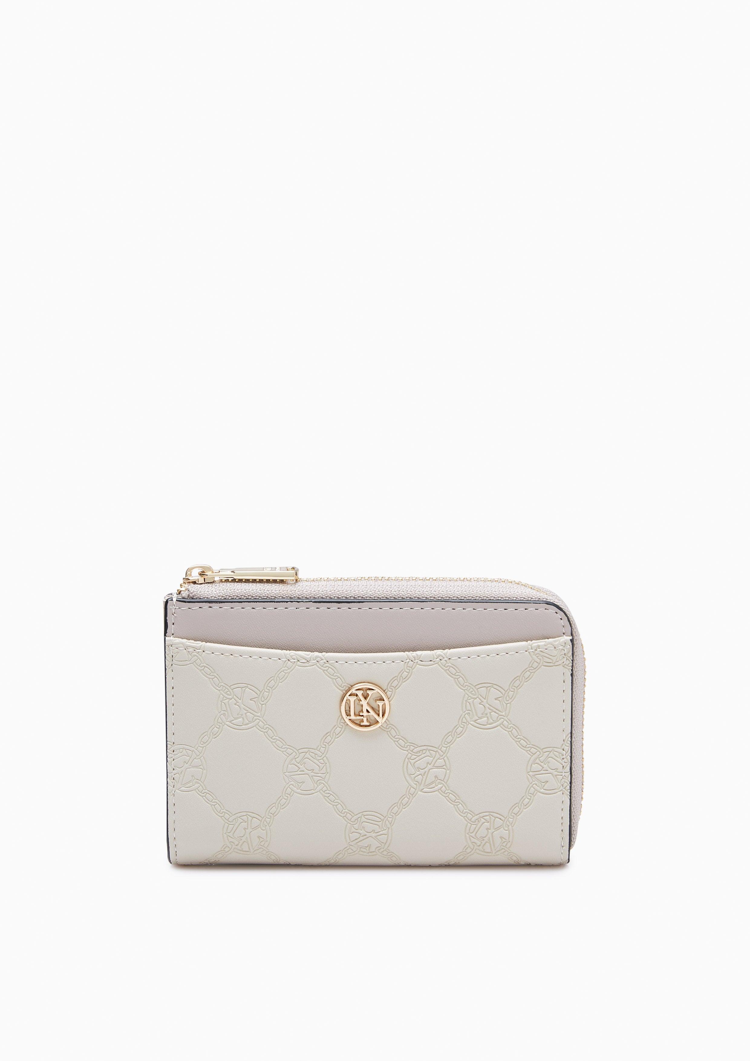 Tyla Zipped Card Holder Taupe