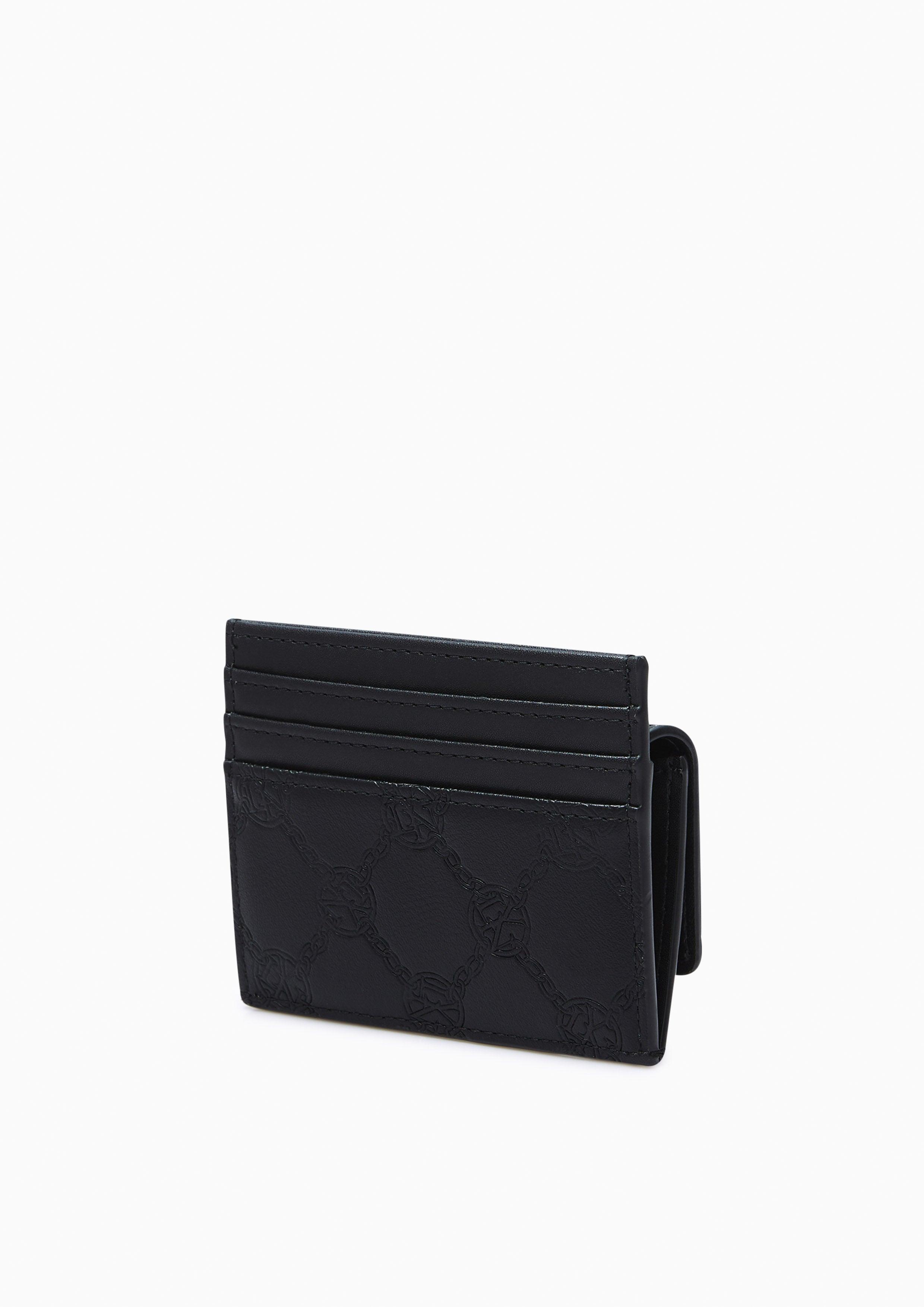 Tyla Zipped Card Holder Pouch Black