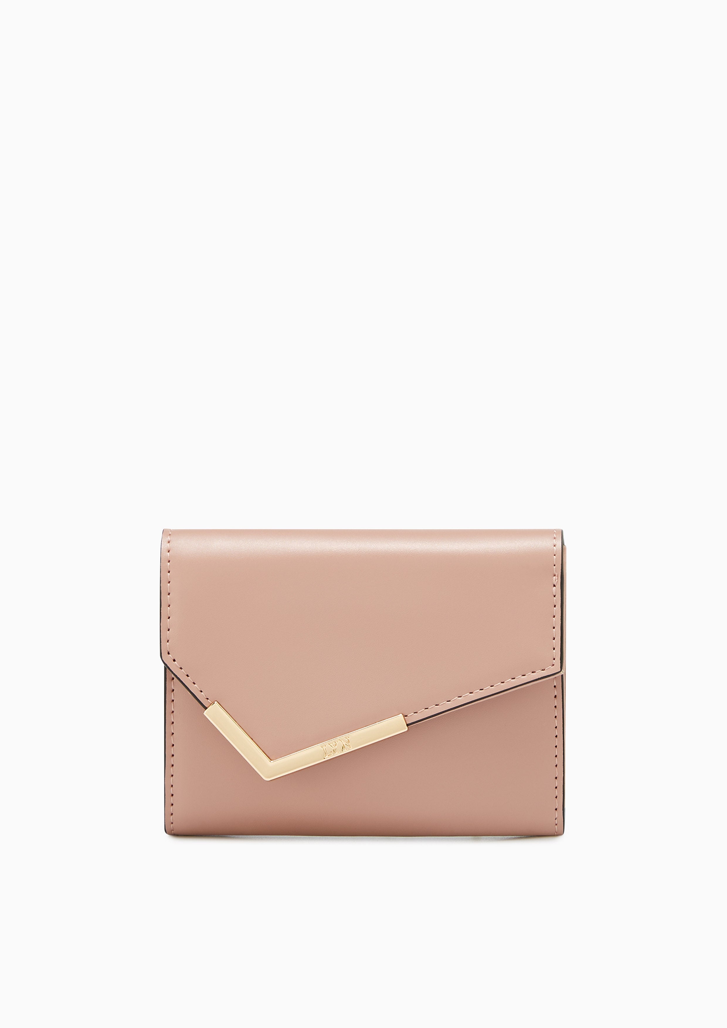 Posh Tri Fold Wallet Pink