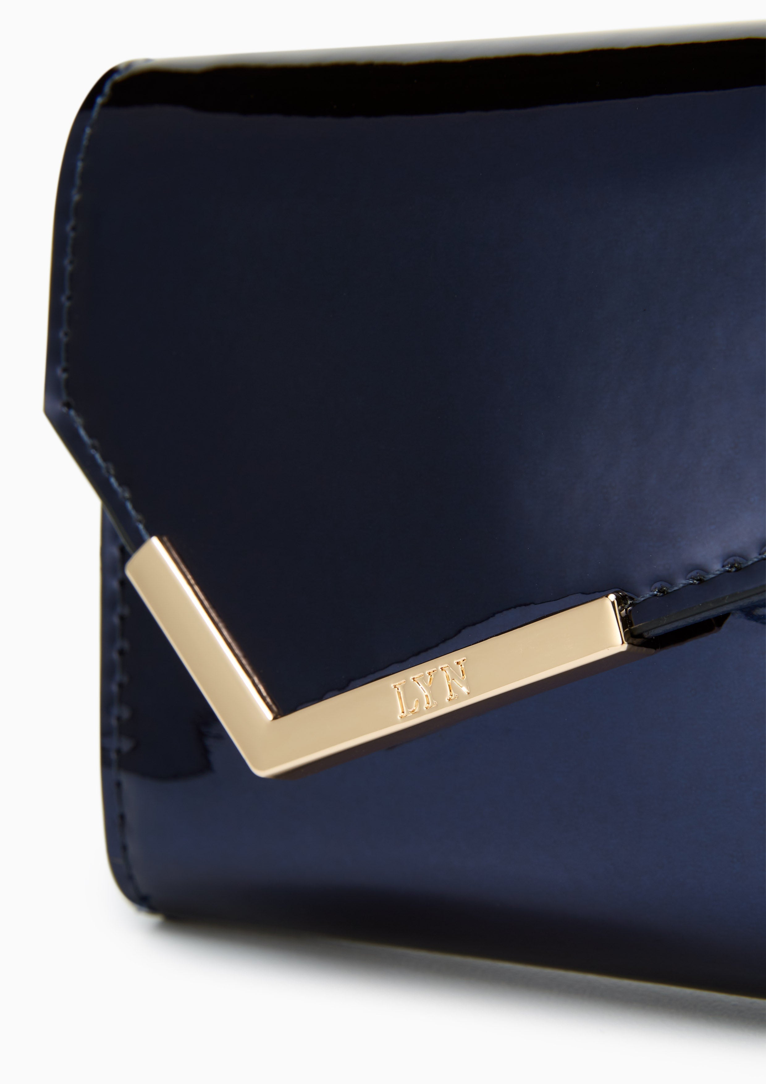 Posh Tri Fold Wallet Navy