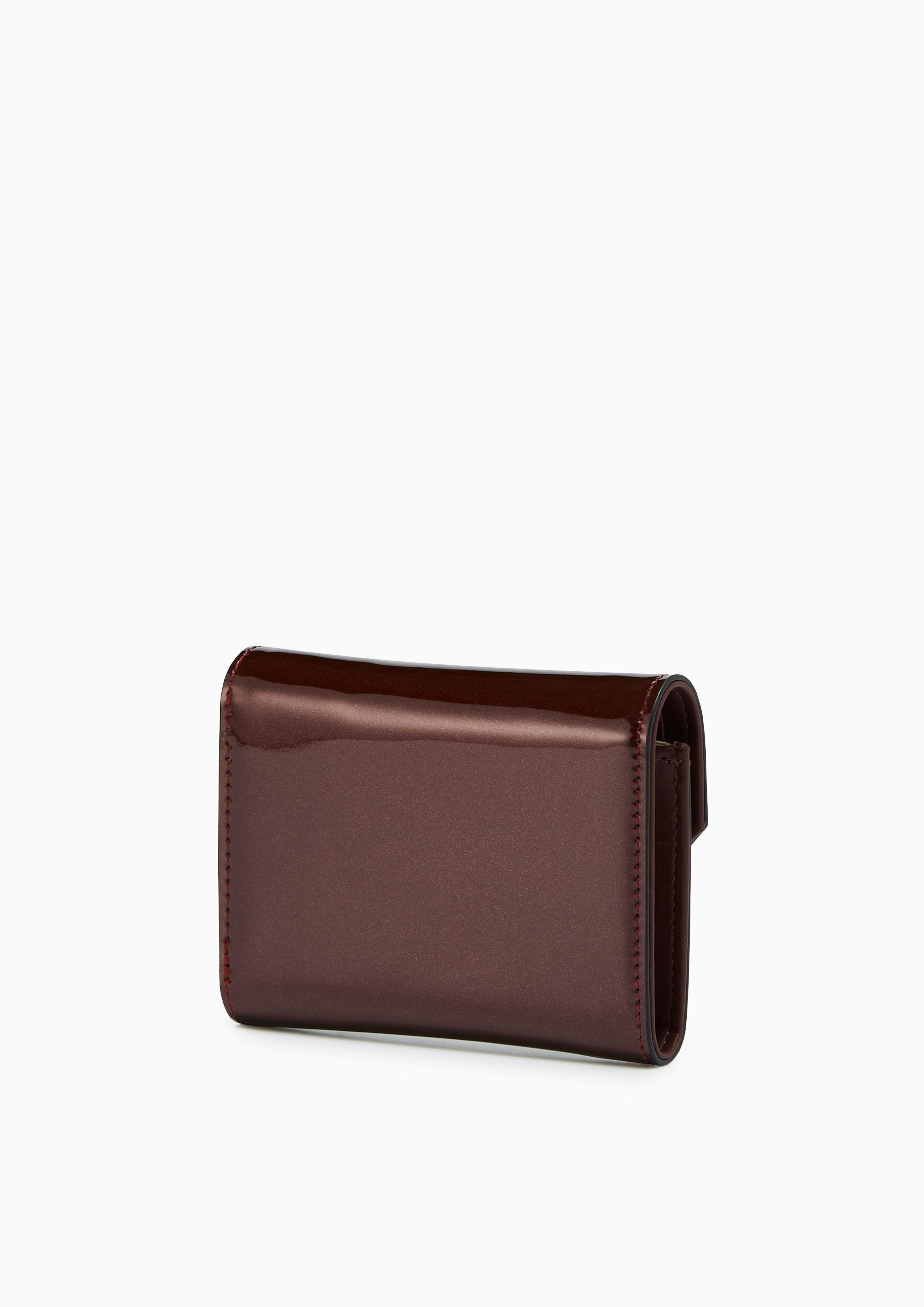 Posh Tri Fold Wallet Dark Red