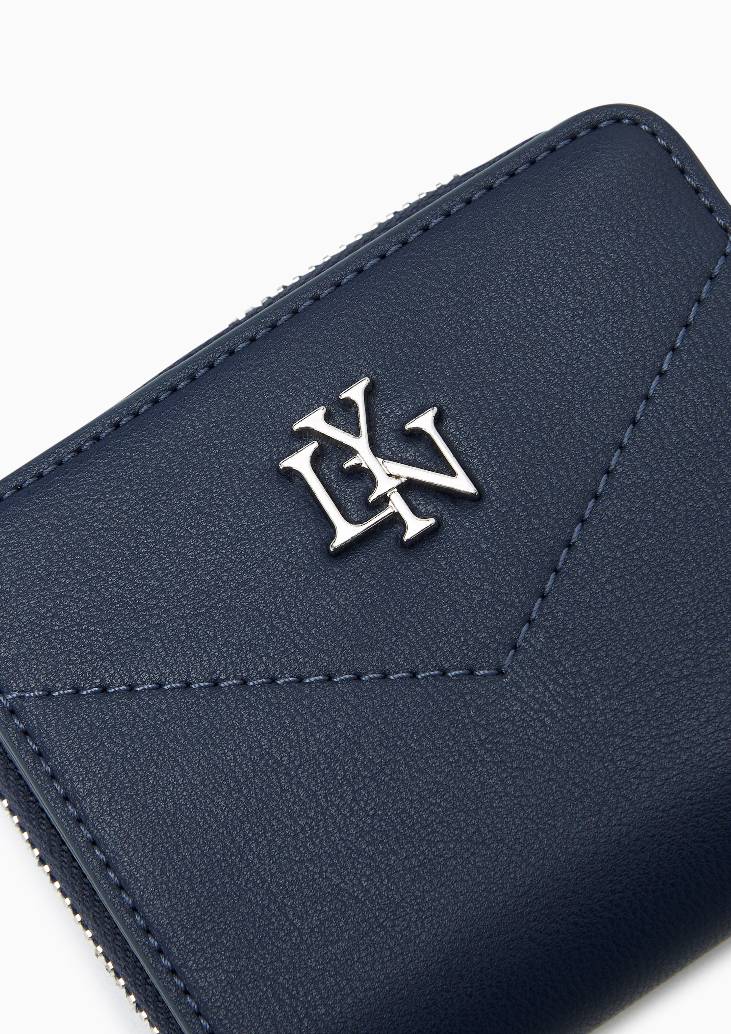 Phalos Short Wallet Navy - Lyn TH