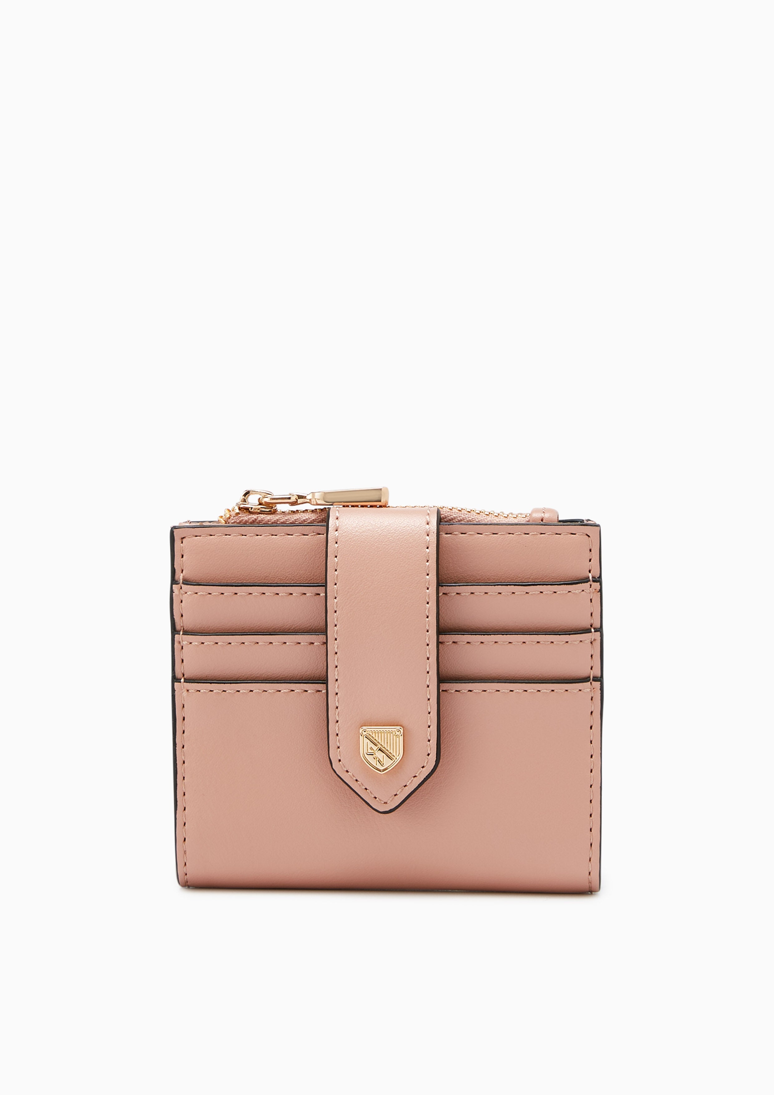 Re-Edit Marble Semi Short Wallet Nude - Lyn TH