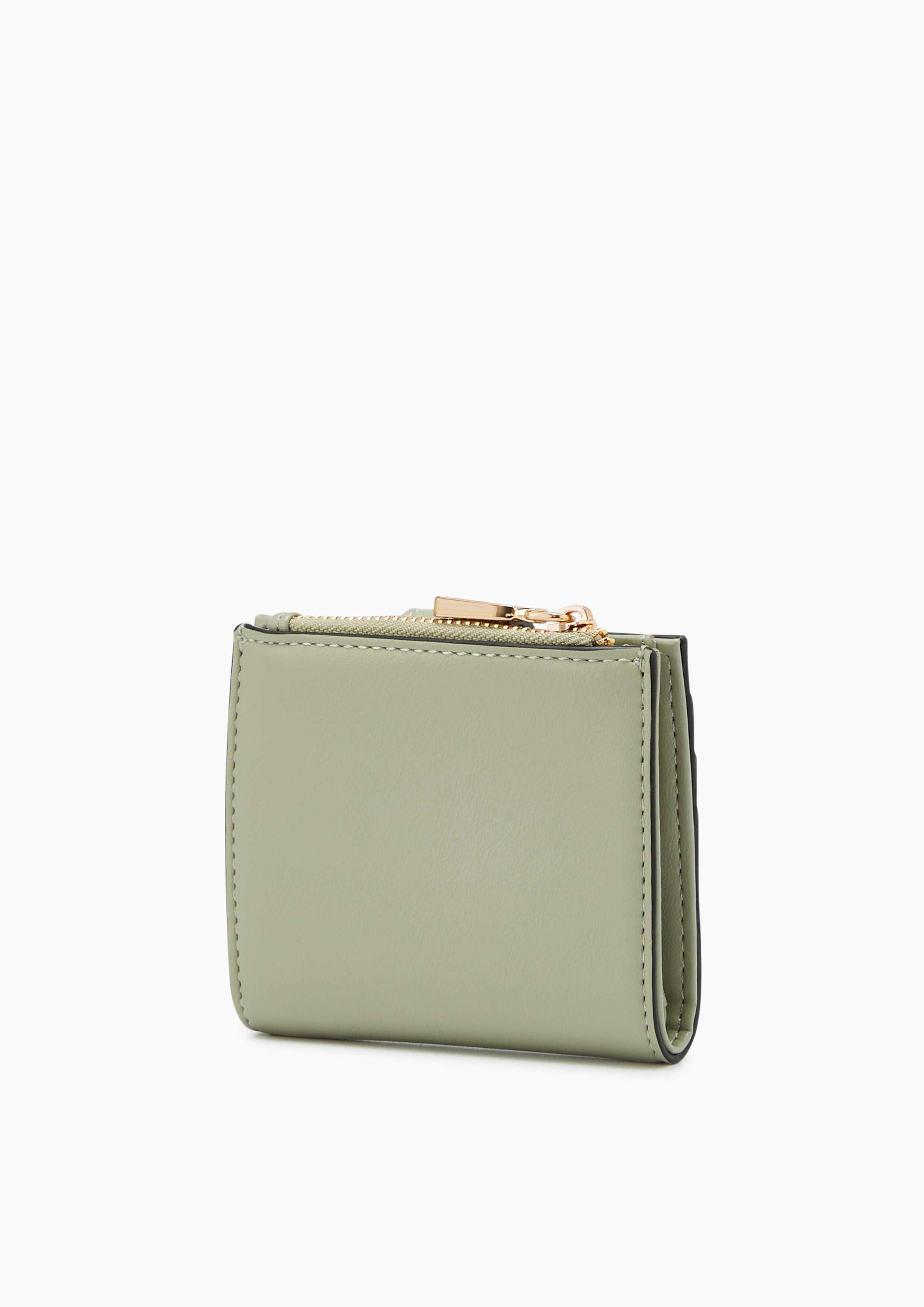 Re-Edit Marble Semi Short Wallet Green - Lyn TH