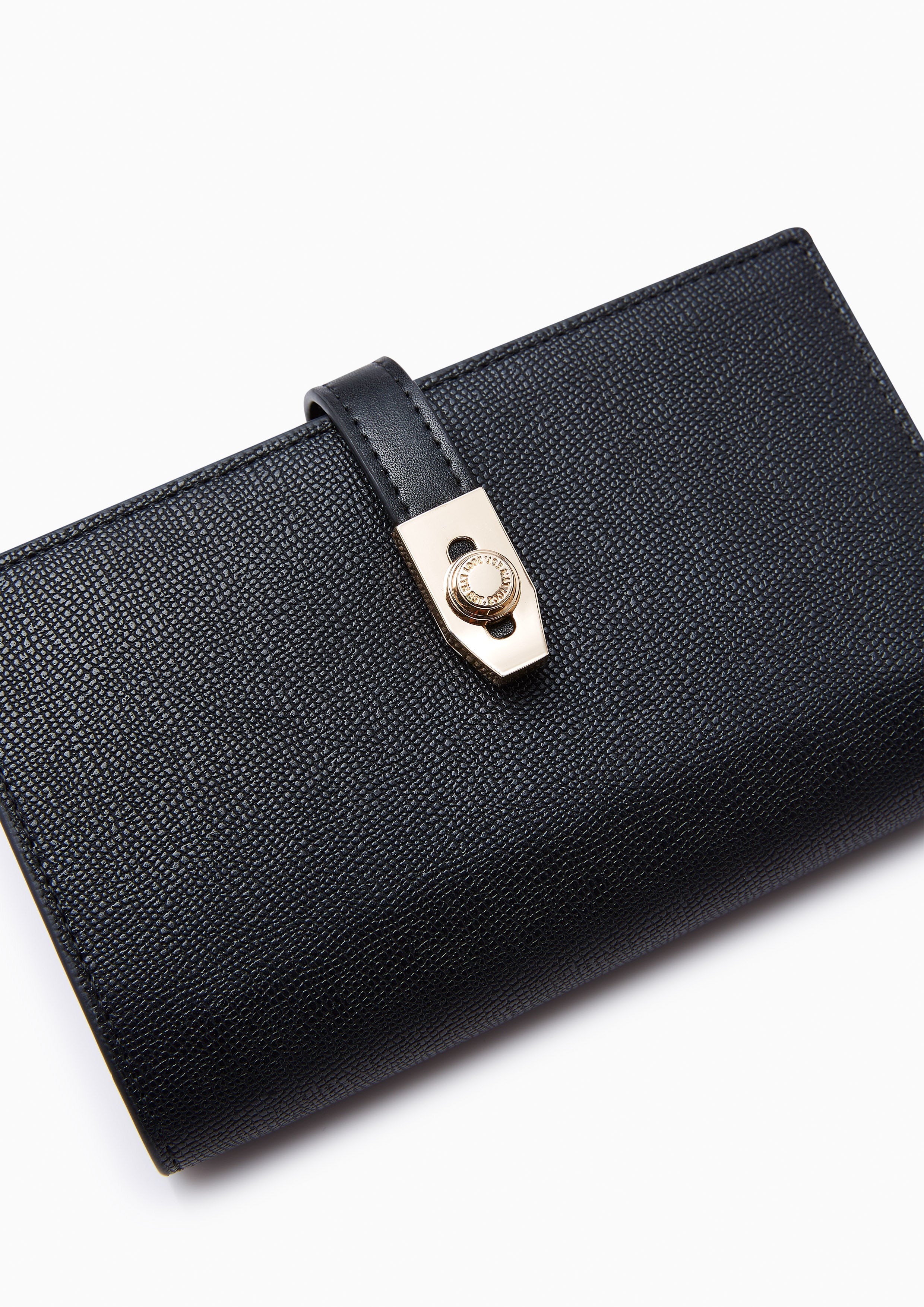 Raff Pocket Long Wallet Black - Lyn TH