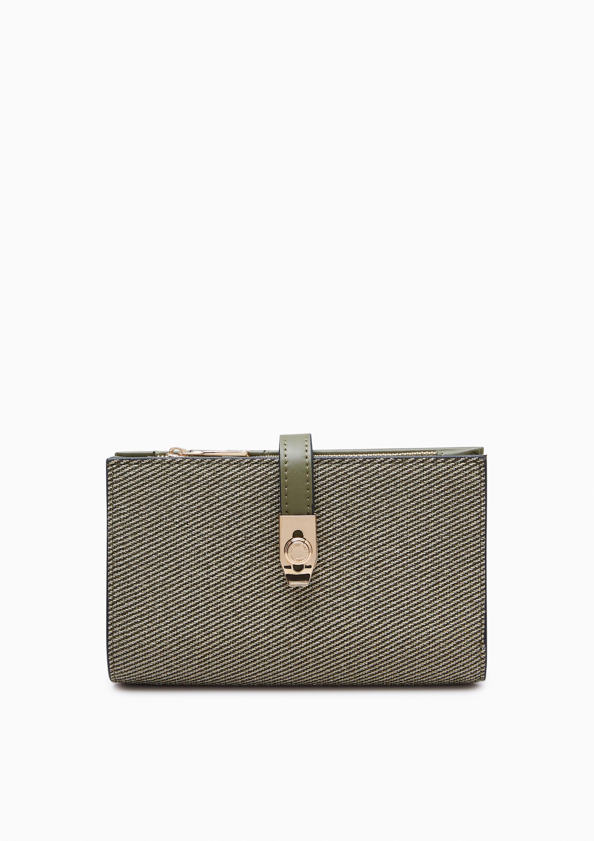 Raff Pocket Long Wallet Green - Lyn TH