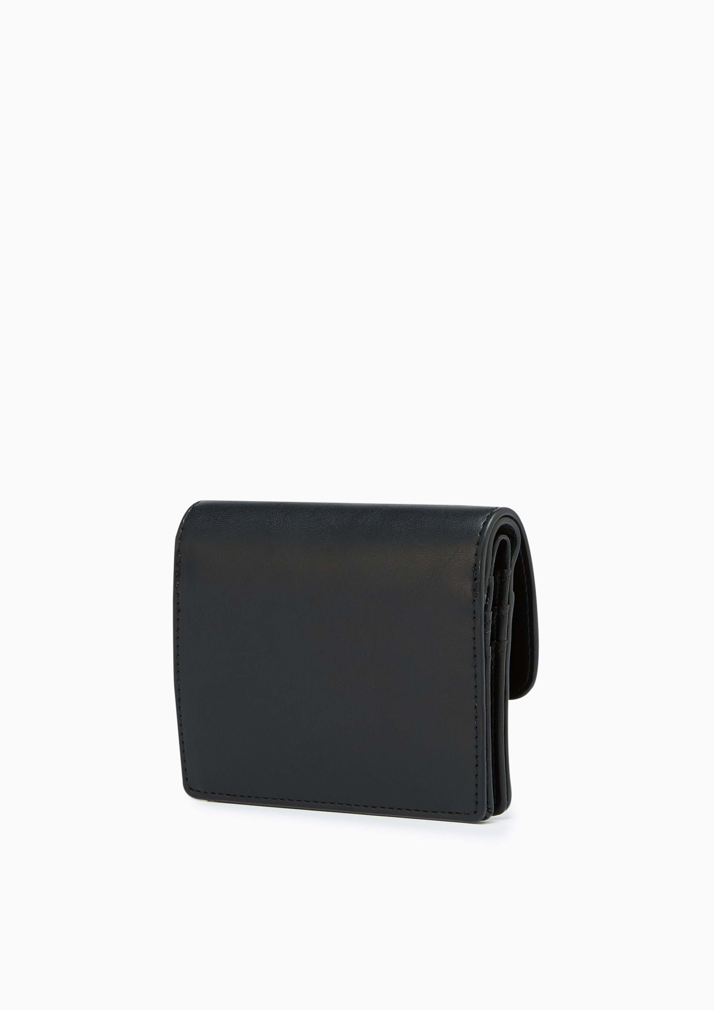 Polaris Short Wallet Black - Lyn TH