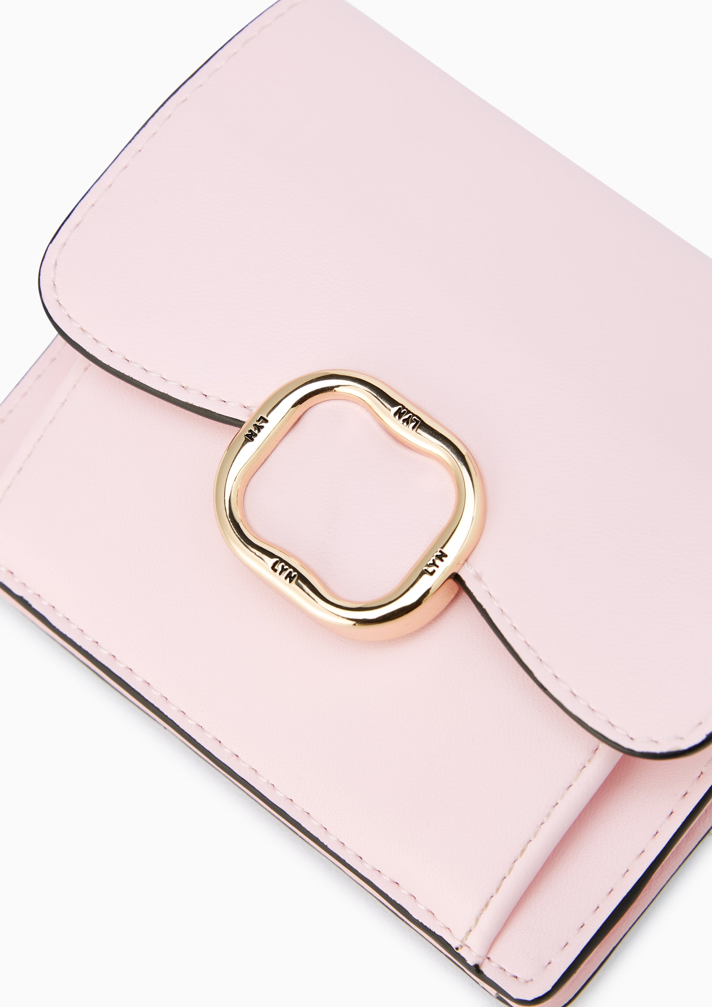 Polaris Short Wallet Pink - Lyn TH